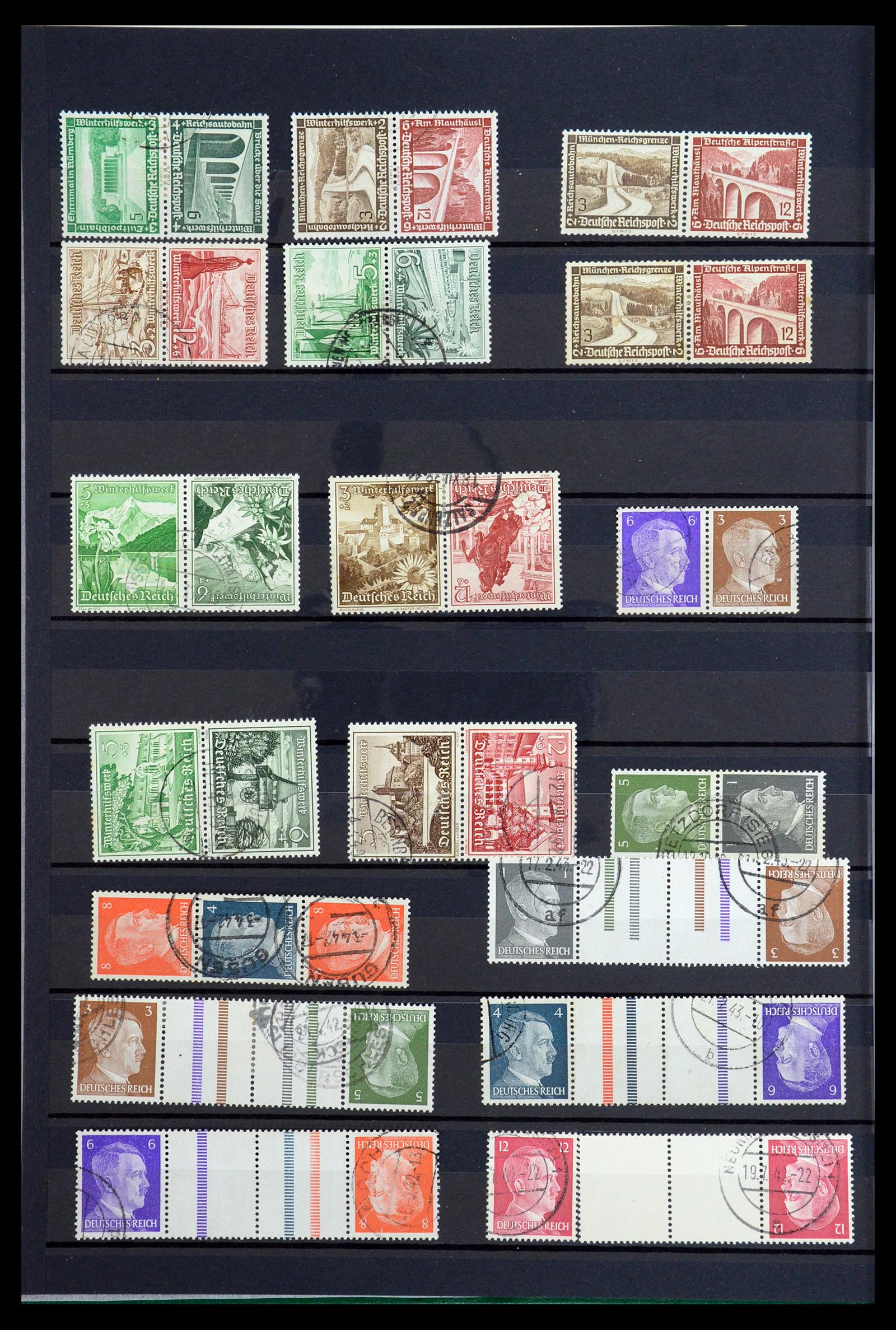 35729 008 - Stamp Collection 35729 Germany combinations 1920-1980.