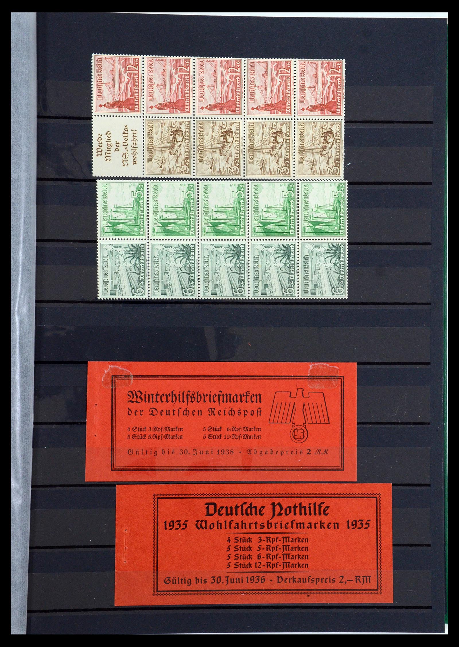 35729 011 - Stamp Collection 35729 Germany combinations 1920-1980.