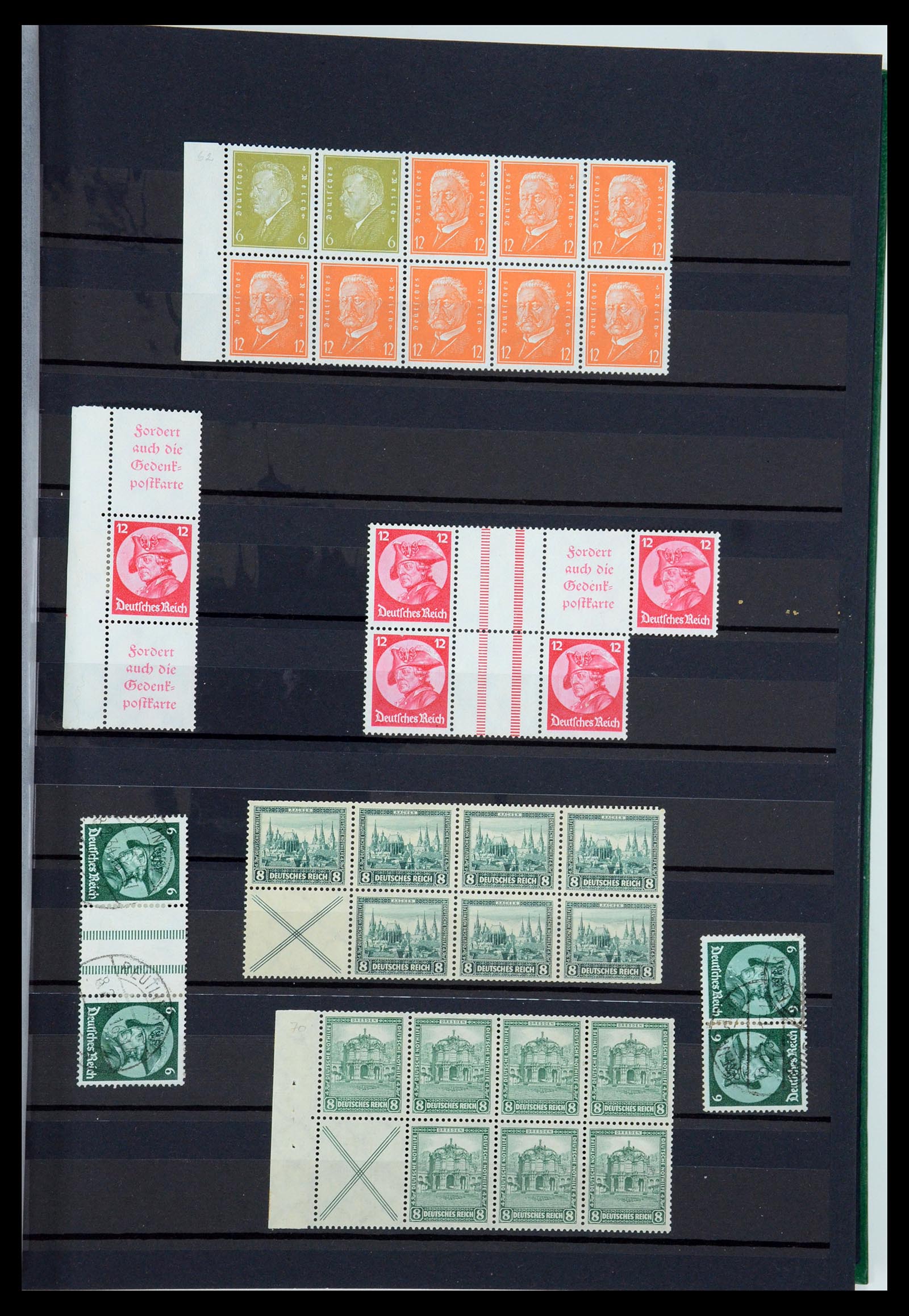 35729 013 - Postzegelverzameling 35729 Duitsland combinaties 1920-1980.