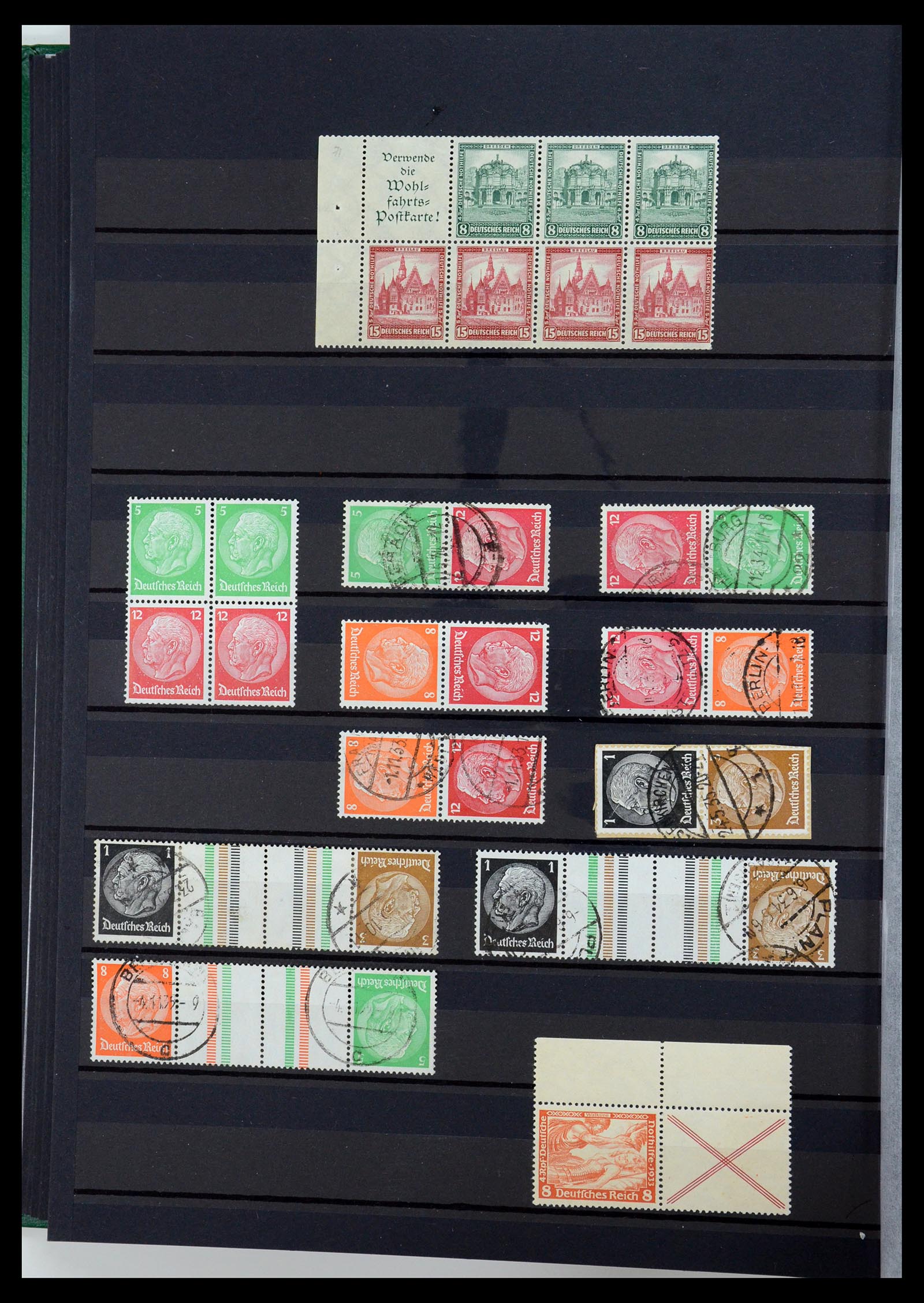35729 014 - Postzegelverzameling 35729 Duitsland combinaties 1920-1980.