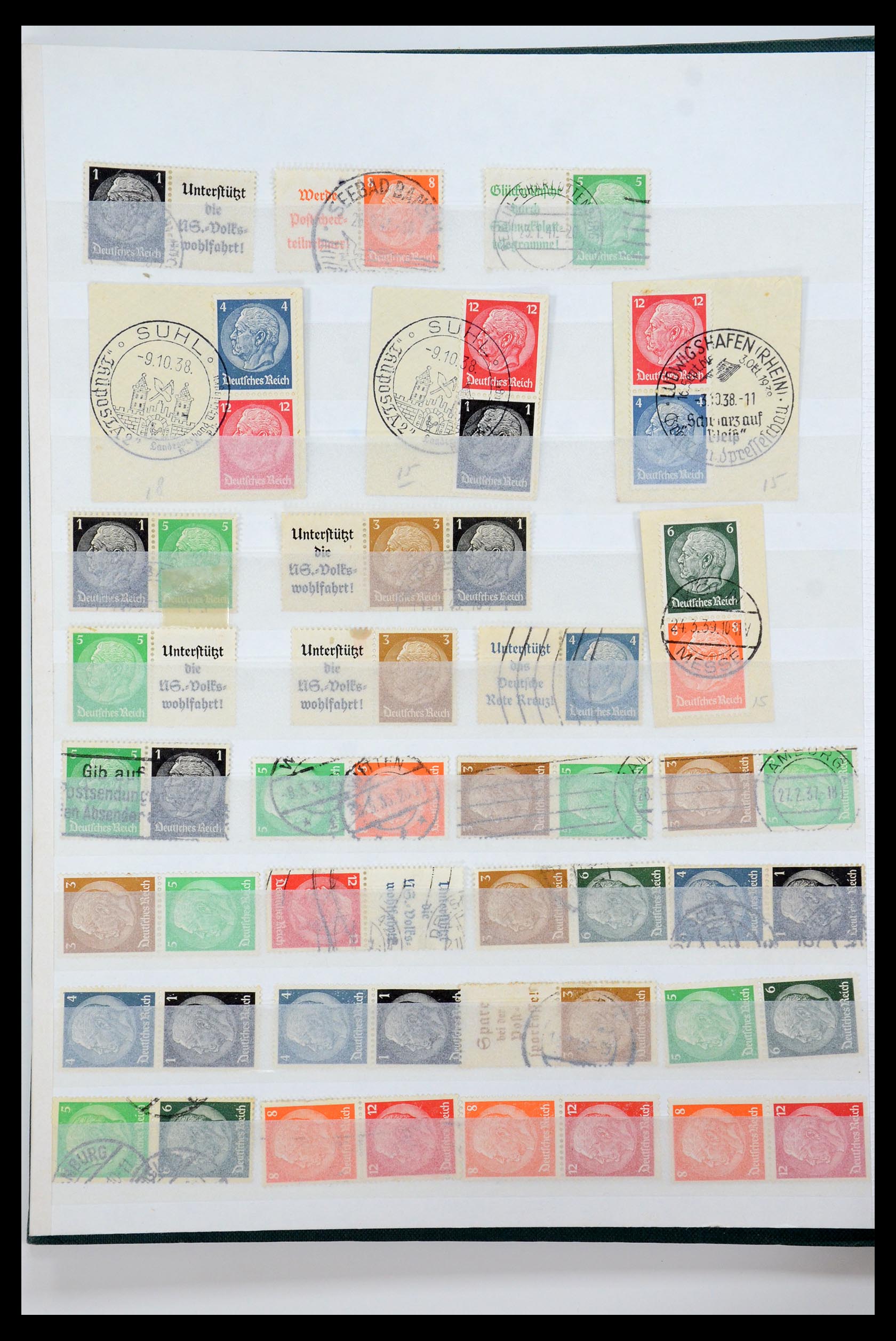 35729 023 - Stamp Collection 35729 Germany combinations 1920-1980.