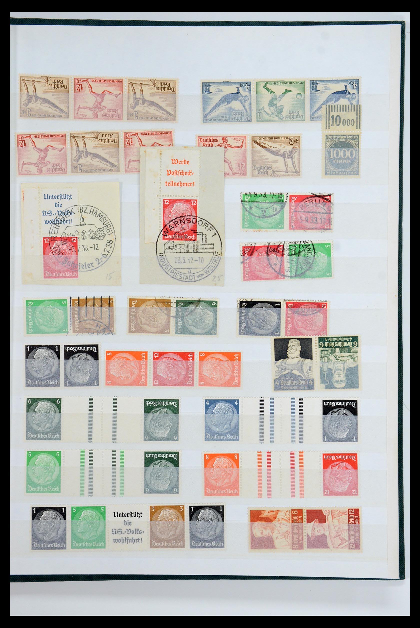 35729 024 - Postzegelverzameling 35729 Duitsland combinaties 1920-1980.