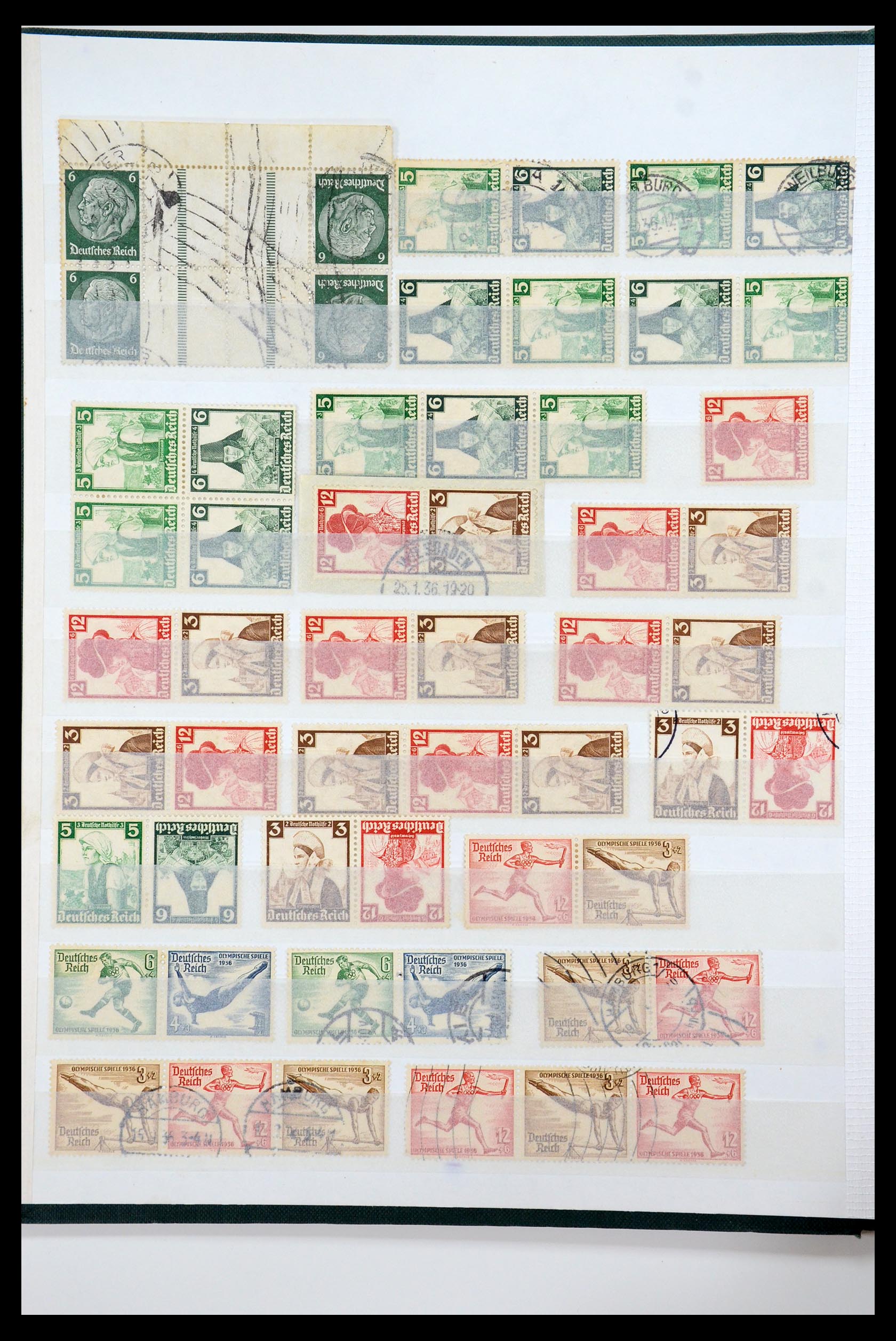 35729 025 - Postzegelverzameling 35729 Duitsland combinaties 1920-1980.