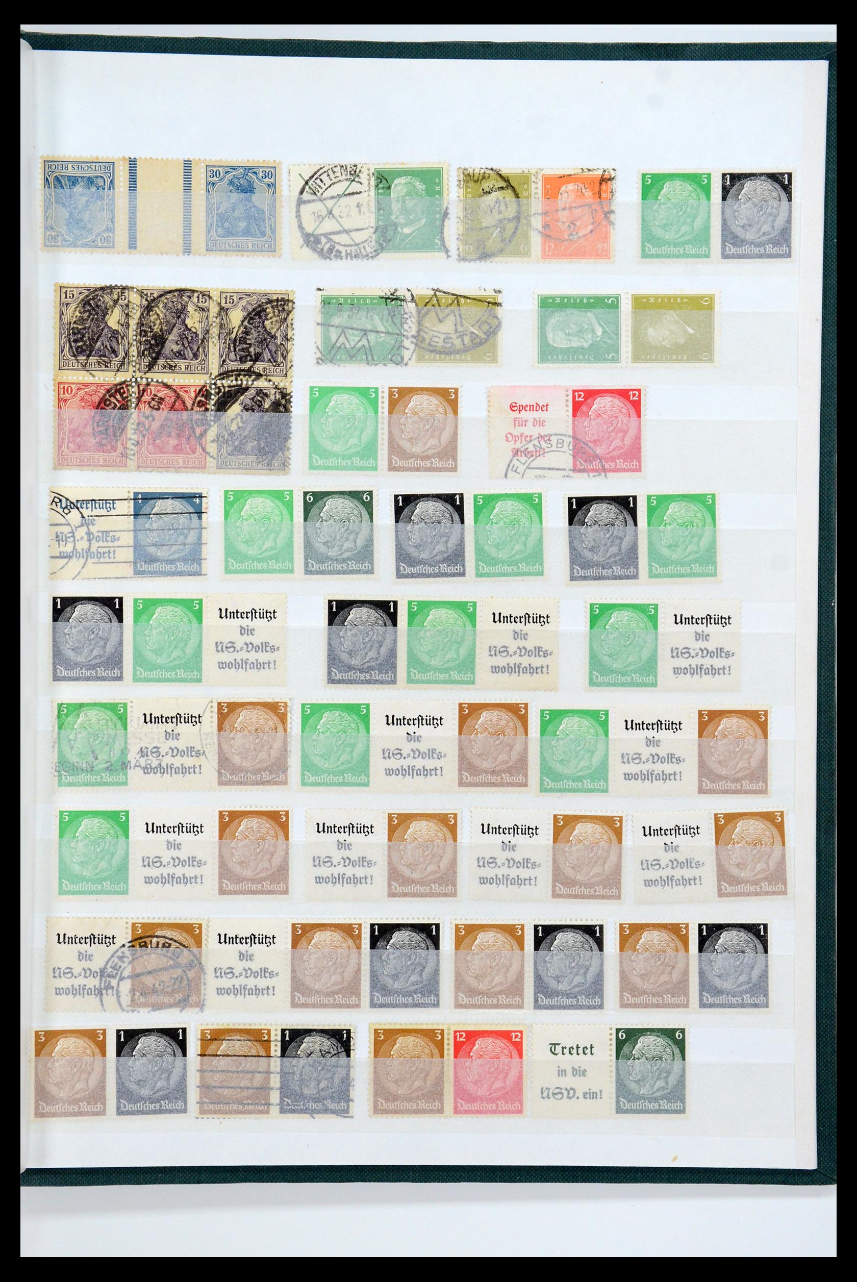 35729 026 - Postzegelverzameling 35729 Duitsland combinaties 1920-1980.