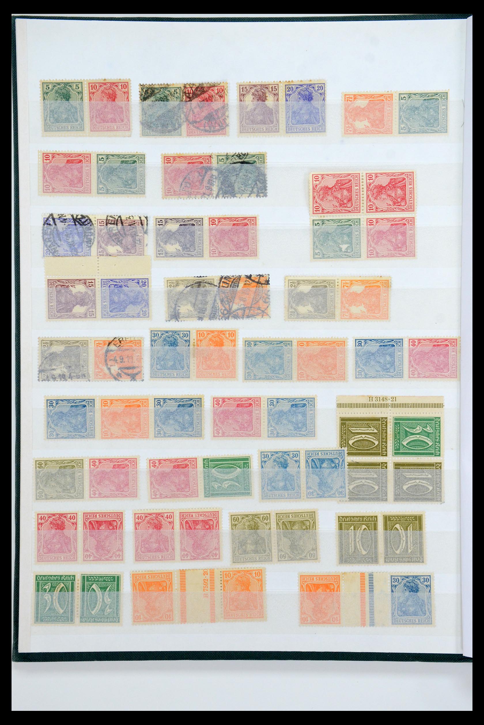 35729 027 - Postzegelverzameling 35729 Duitsland combinaties 1920-1980.