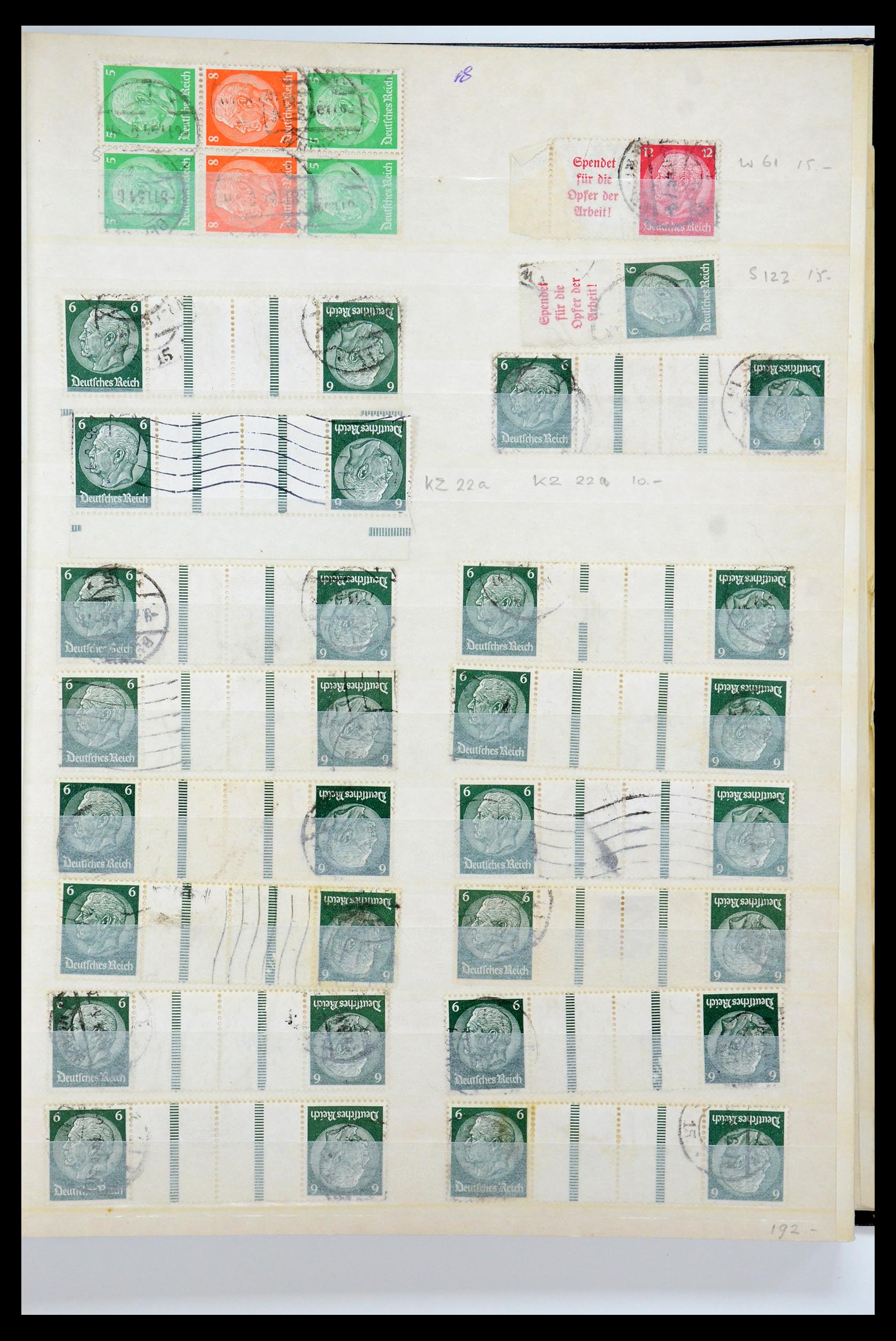35729 032 - Postzegelverzameling 35729 Duitsland combinaties 1920-1980.