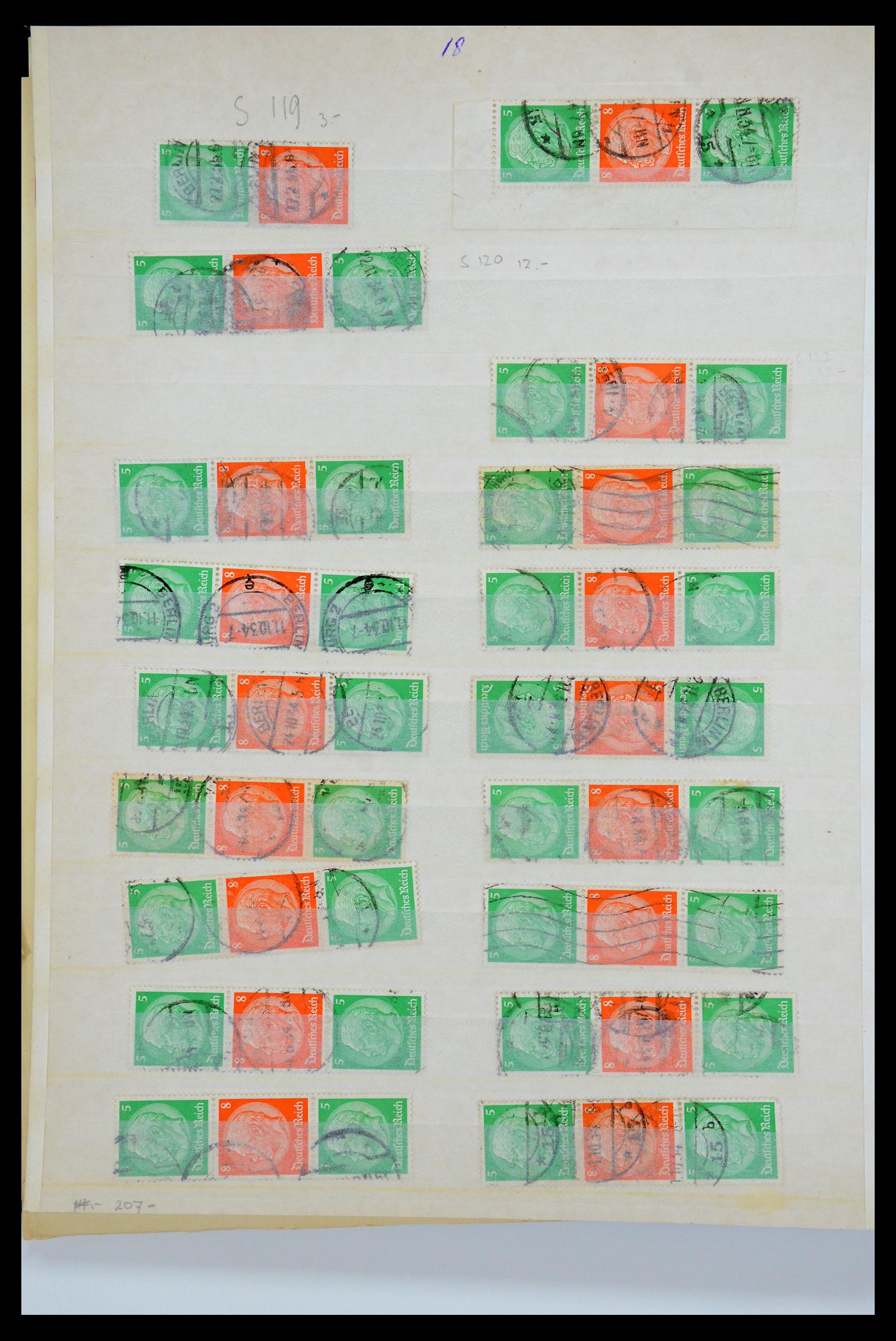 35729 041 - Postzegelverzameling 35729 Duitsland combinaties 1920-1980.