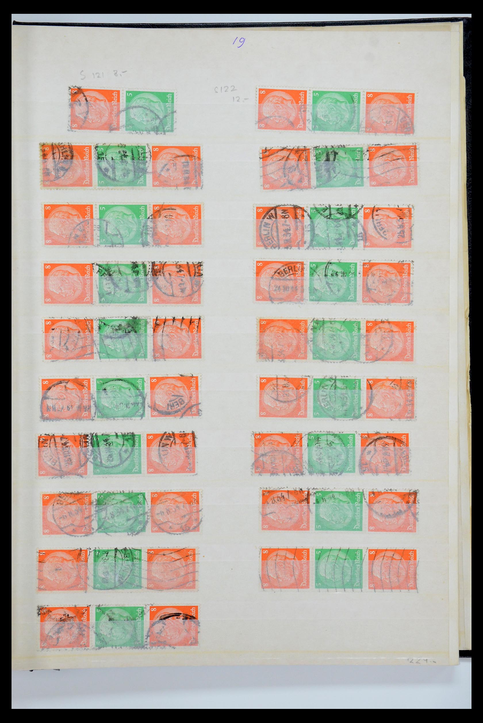 35729 042 - Postzegelverzameling 35729 Duitsland combinaties 1920-1980.