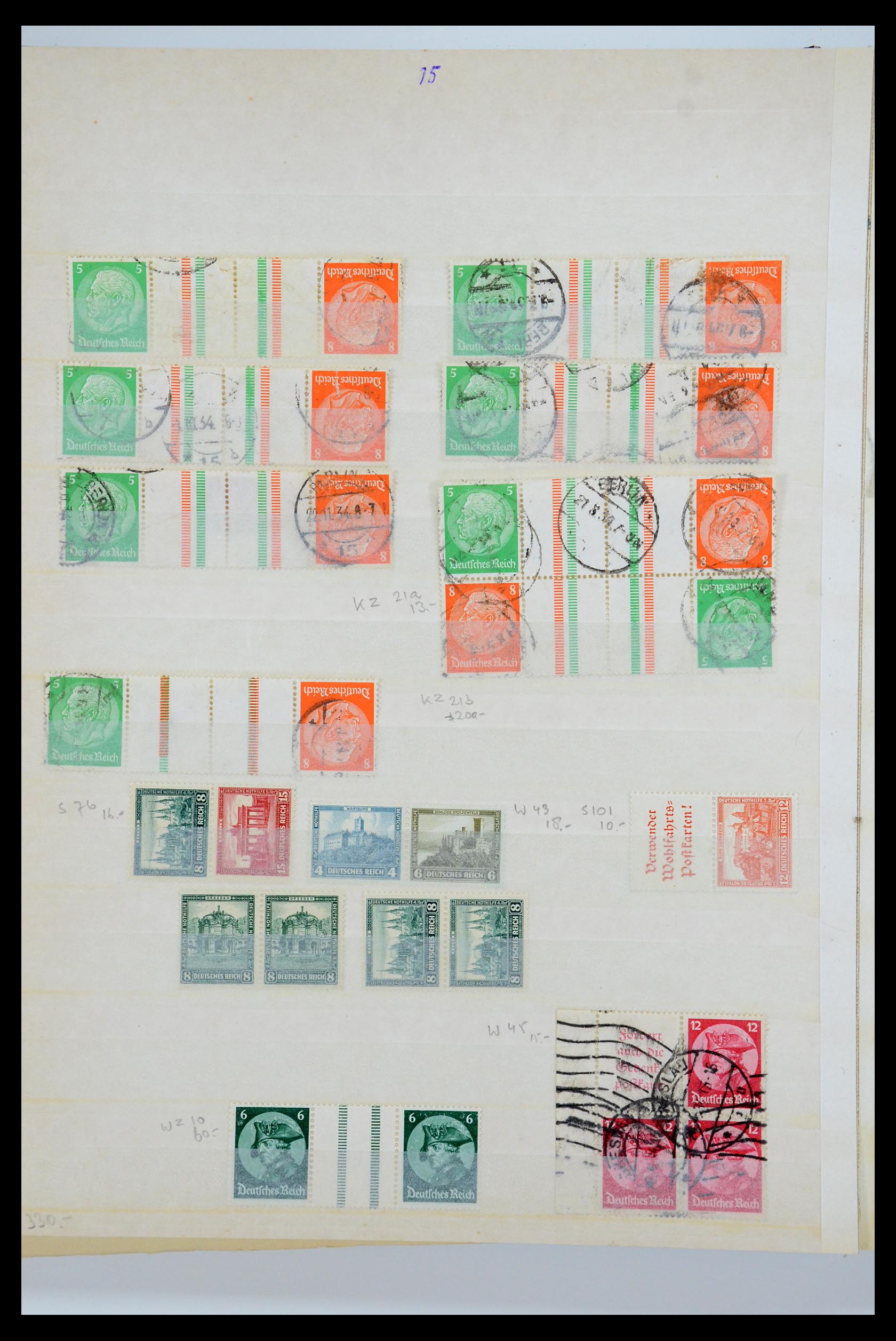 35729 043 - Stamp Collection 35729 Germany combinations 1920-1980.