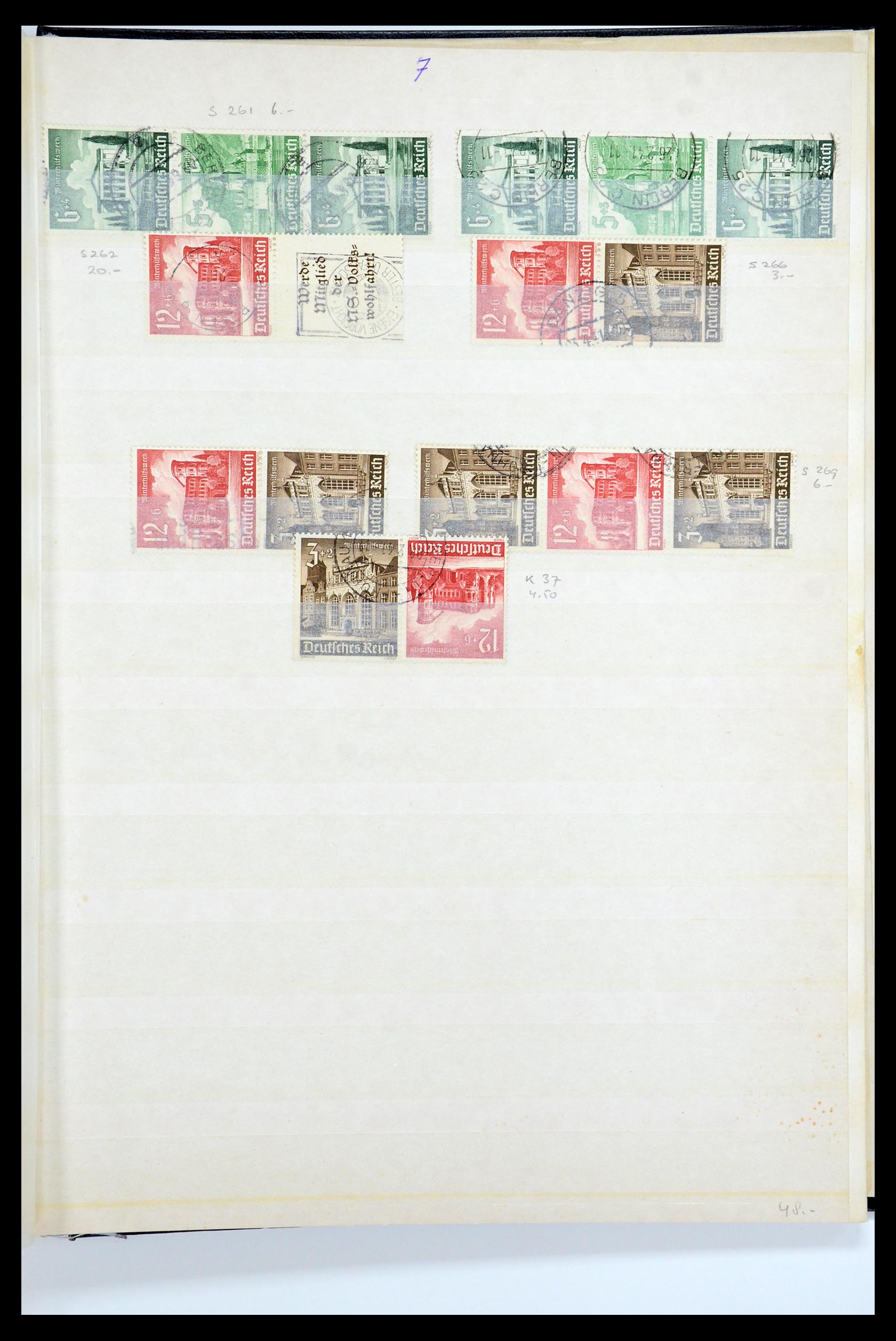 35729 047 - Postzegelverzameling 35729 Duitsland combinaties 1920-1980.