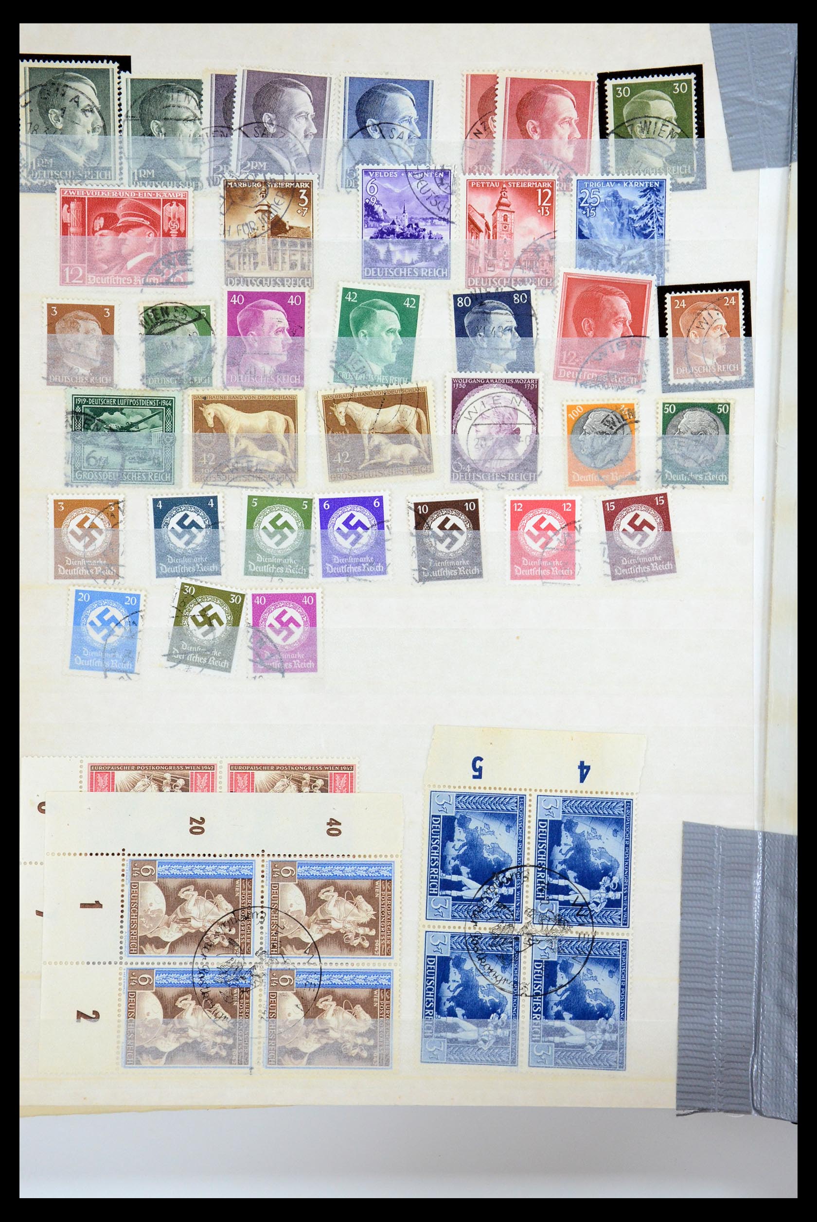 35729 053 - Stamp Collection 35729 Germany combinations 1920-1980.