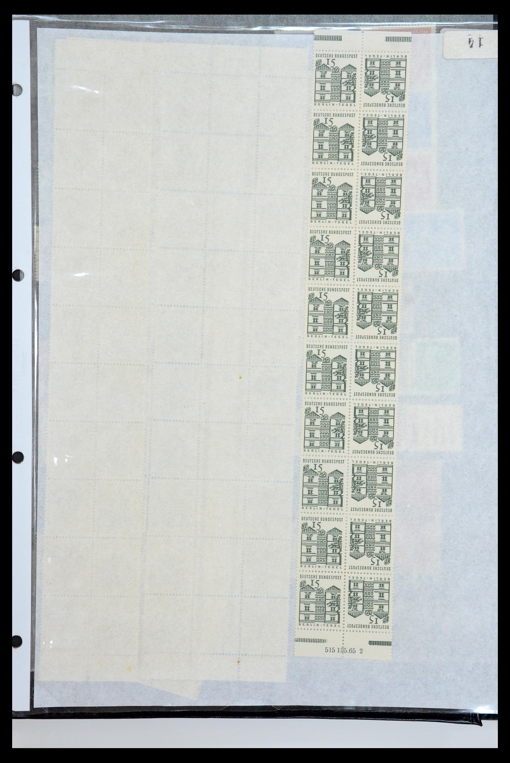 35729 060 - Postzegelverzameling 35729 Duitsland combinaties 1920-1980.