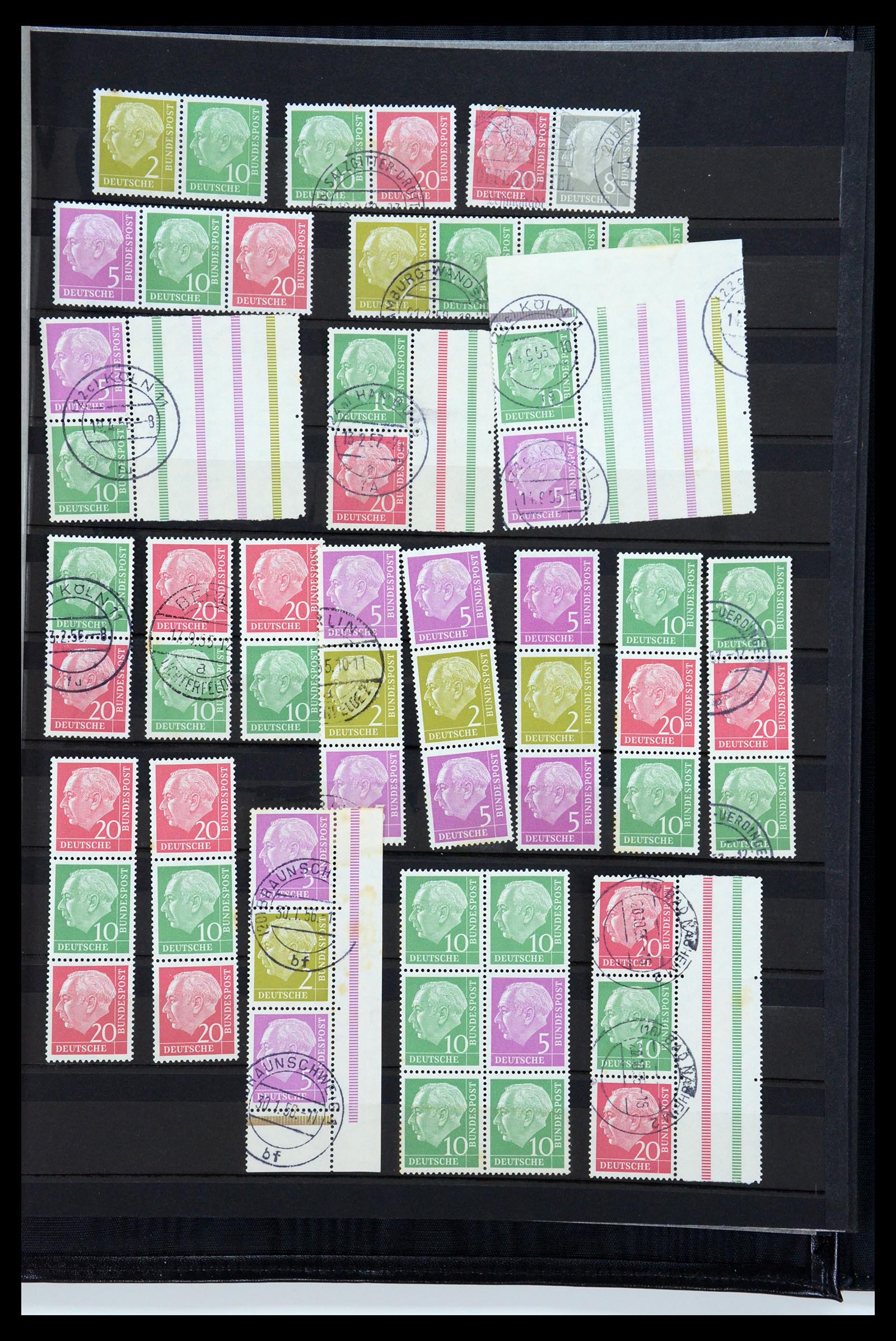 35729 064 - Postzegelverzameling 35729 Duitsland combinaties 1920-1980.
