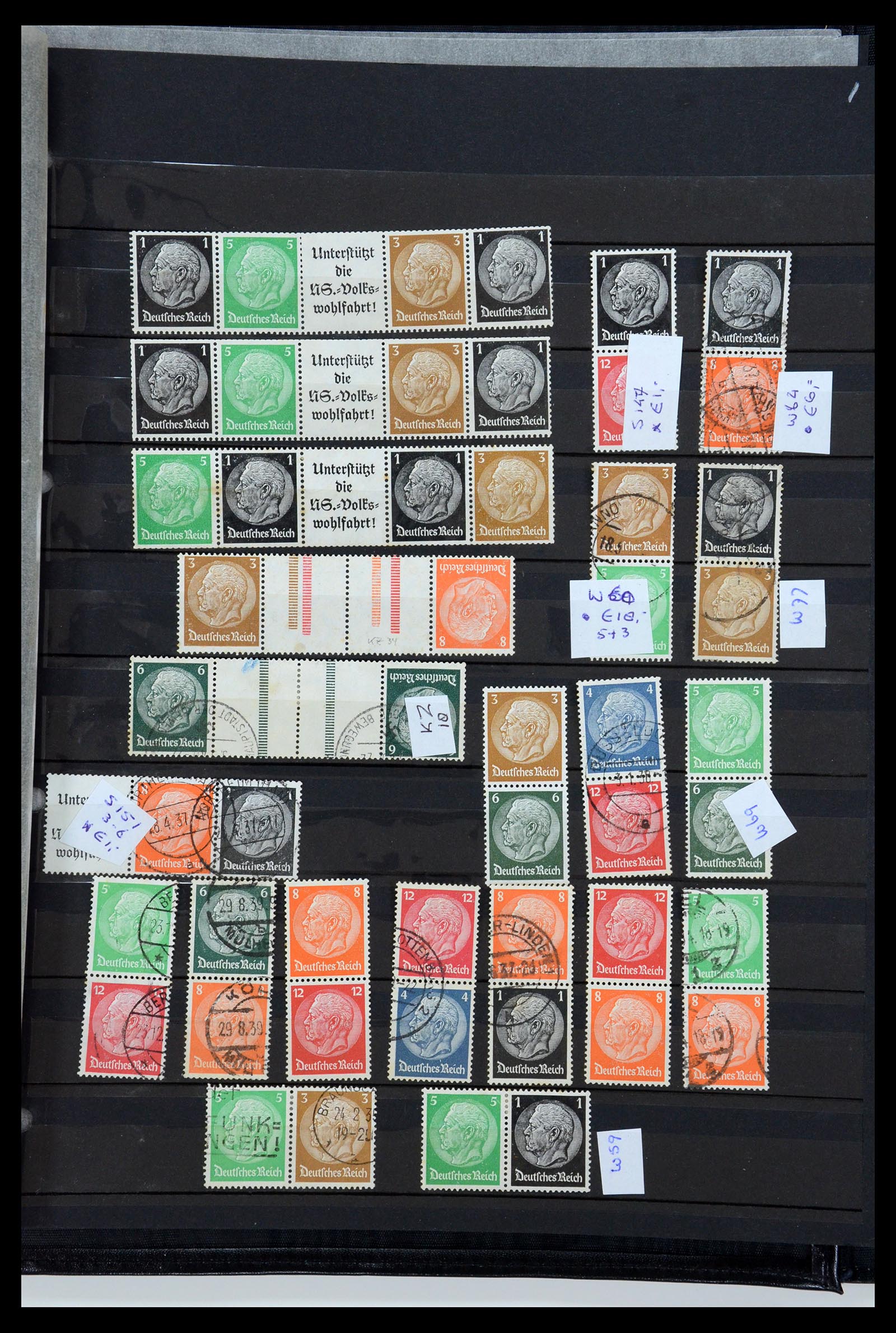 35729 068 - Postzegelverzameling 35729 Duitsland combinaties 1920-1980.