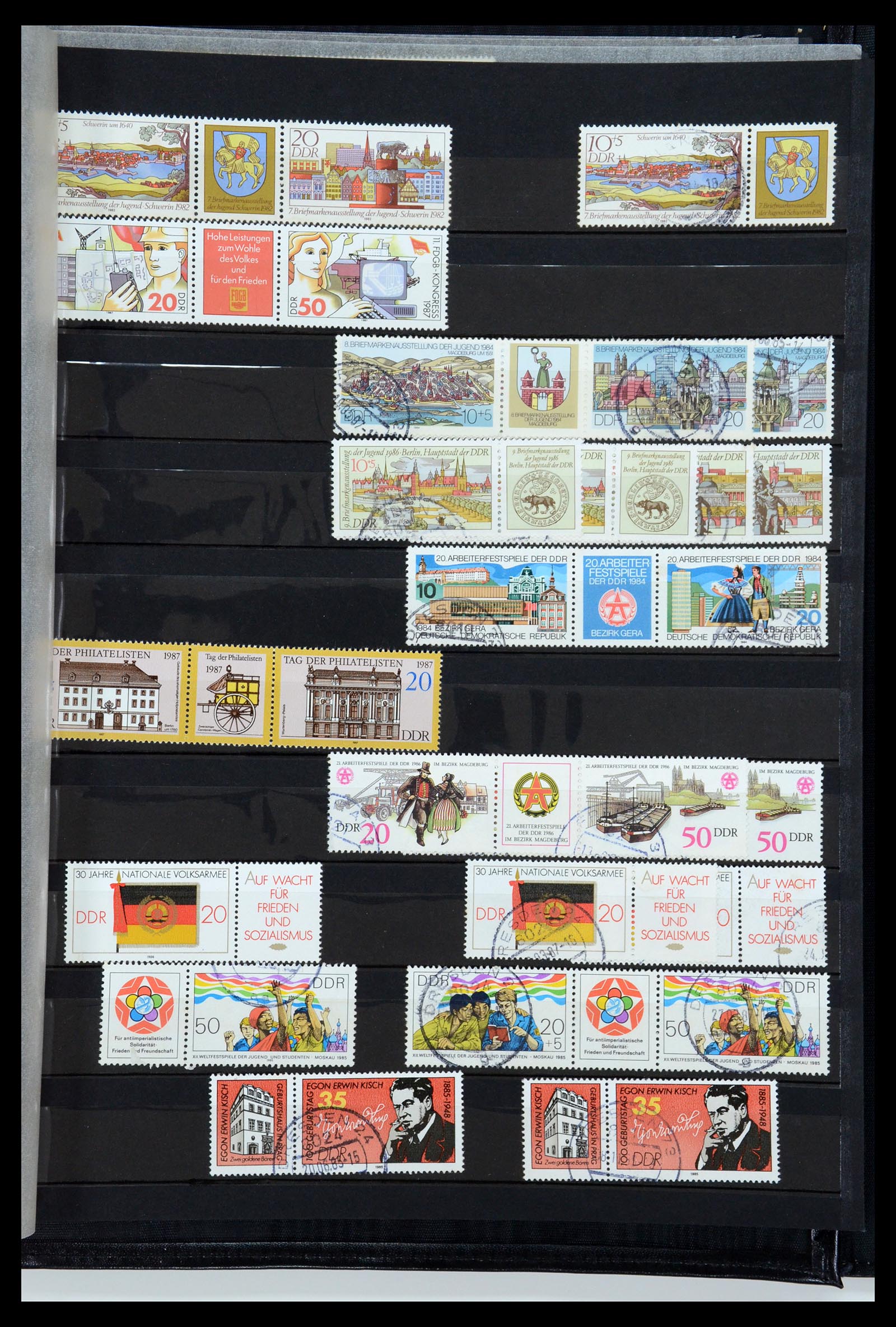 35729 071 - Postzegelverzameling 35729 Duitsland combinaties 1920-1980.