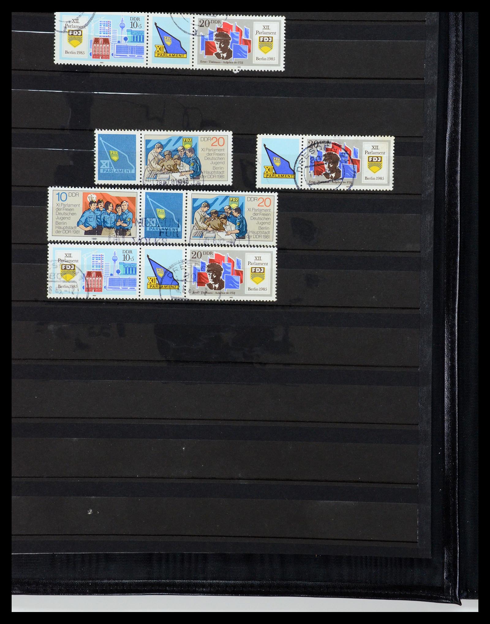 35729 074 - Postzegelverzameling 35729 Duitsland combinaties 1920-1980.