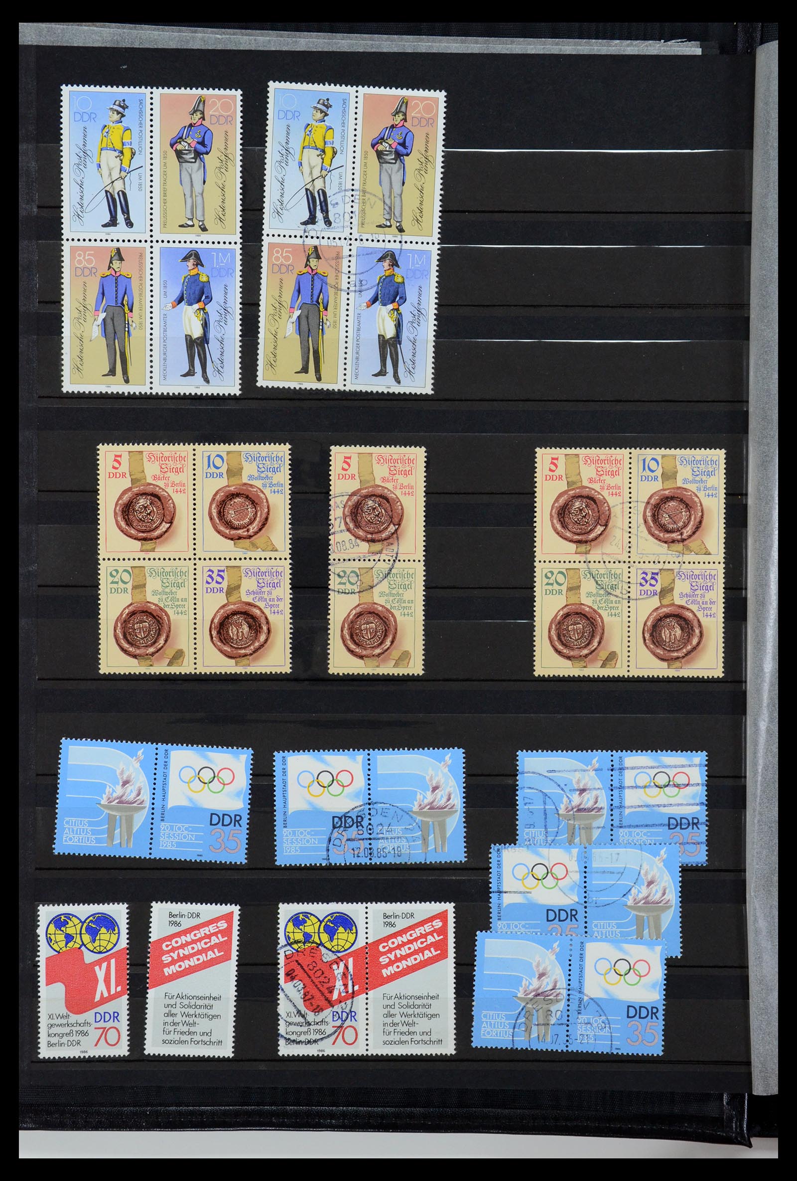 35729 075 - Postzegelverzameling 35729 Duitsland combinaties 1920-1980.
