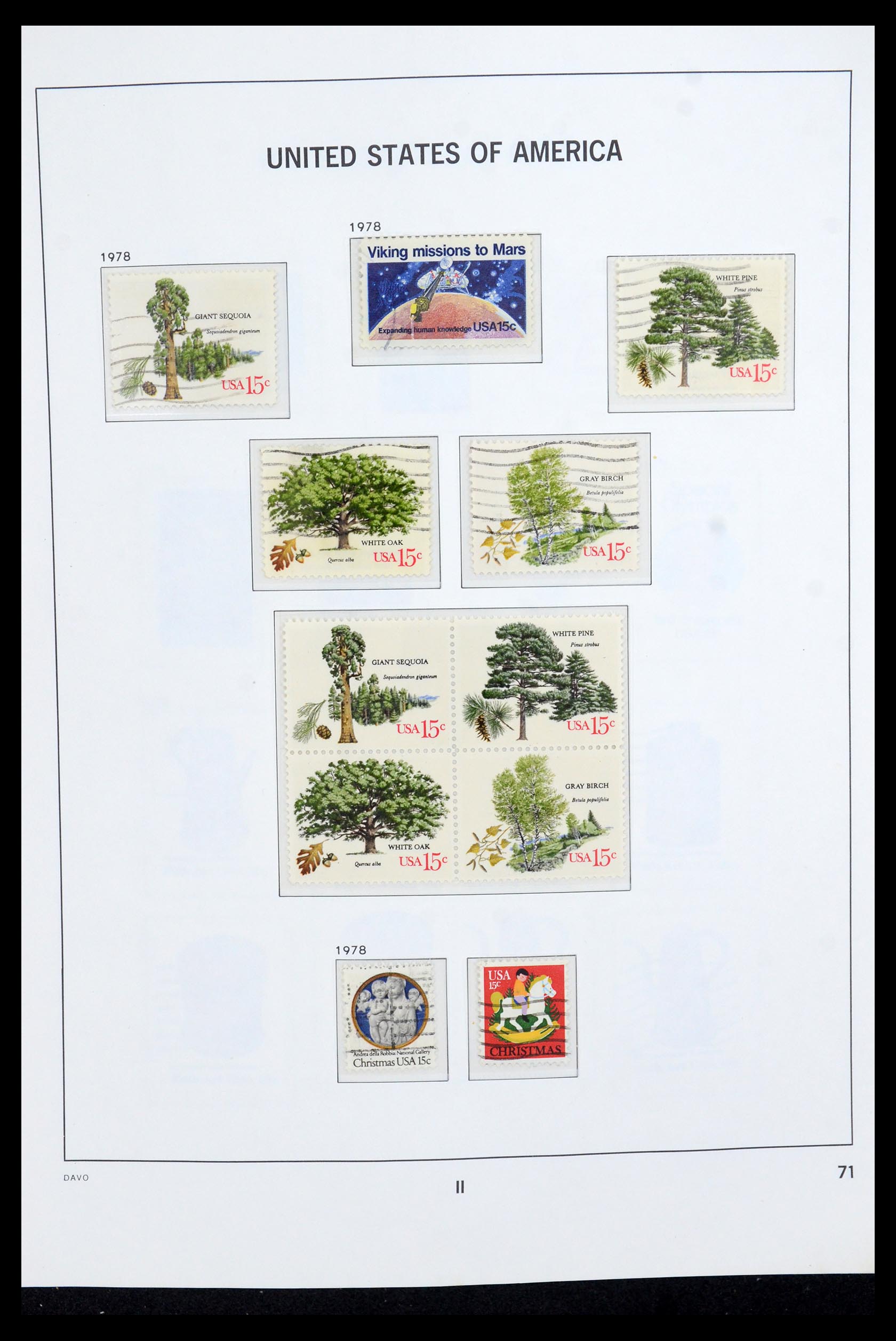 35732 033 - Stamp Collection 35732 USA 1970-2001.