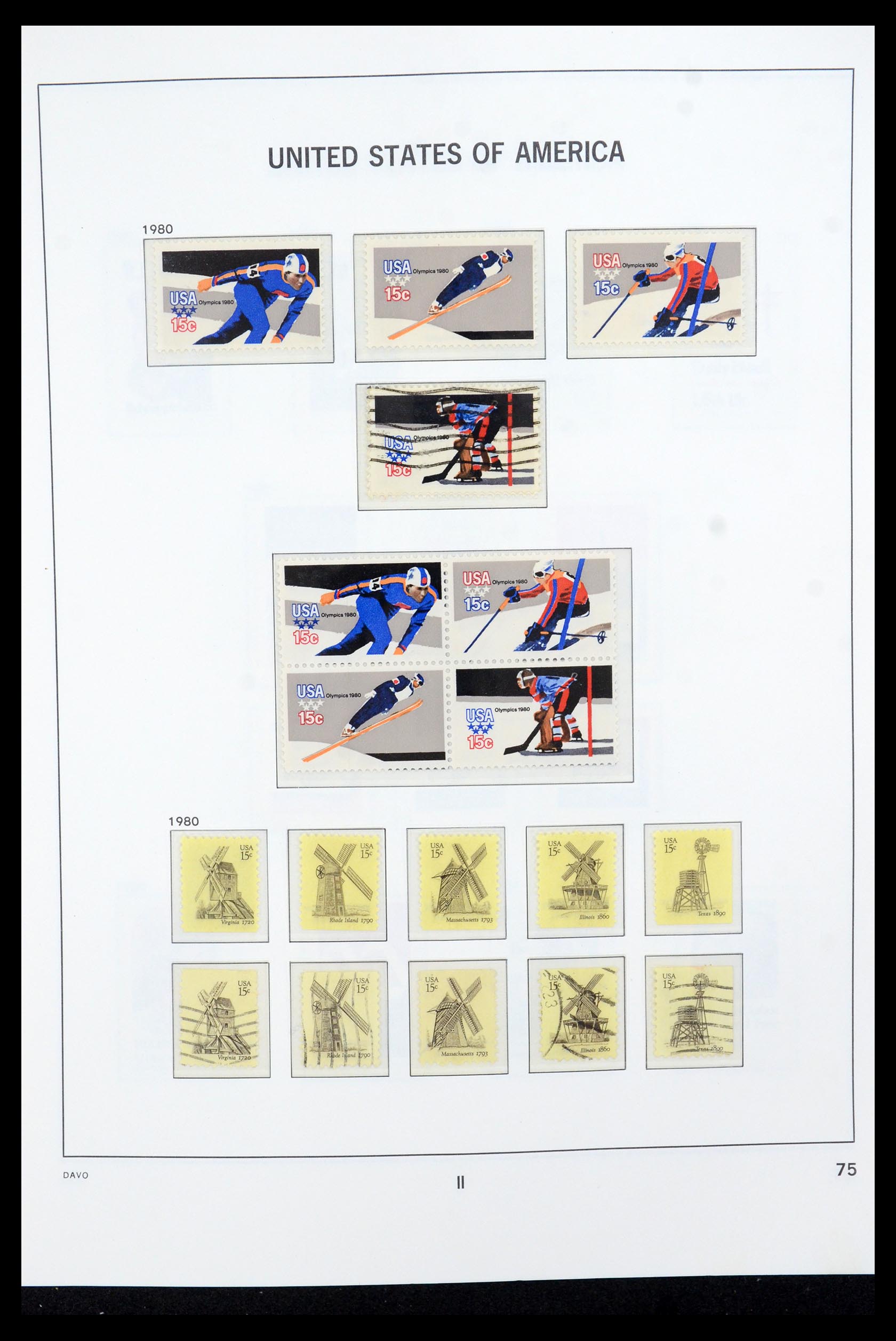 35732 037 - Stamp Collection 35732 USA 1970-2001.