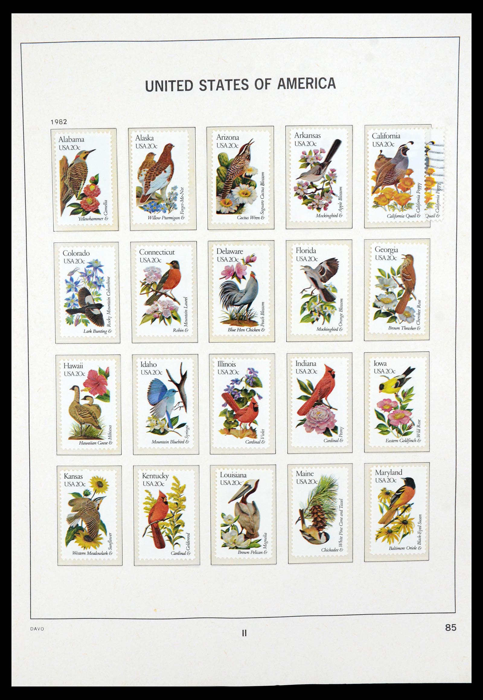 35732 047 - Stamp Collection 35732 USA 1970-2001.