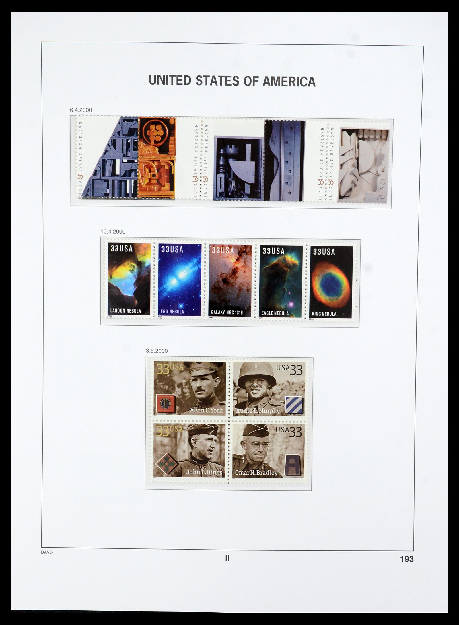 35732 196 - Stamp Collection 35732 USA 1970-2001.