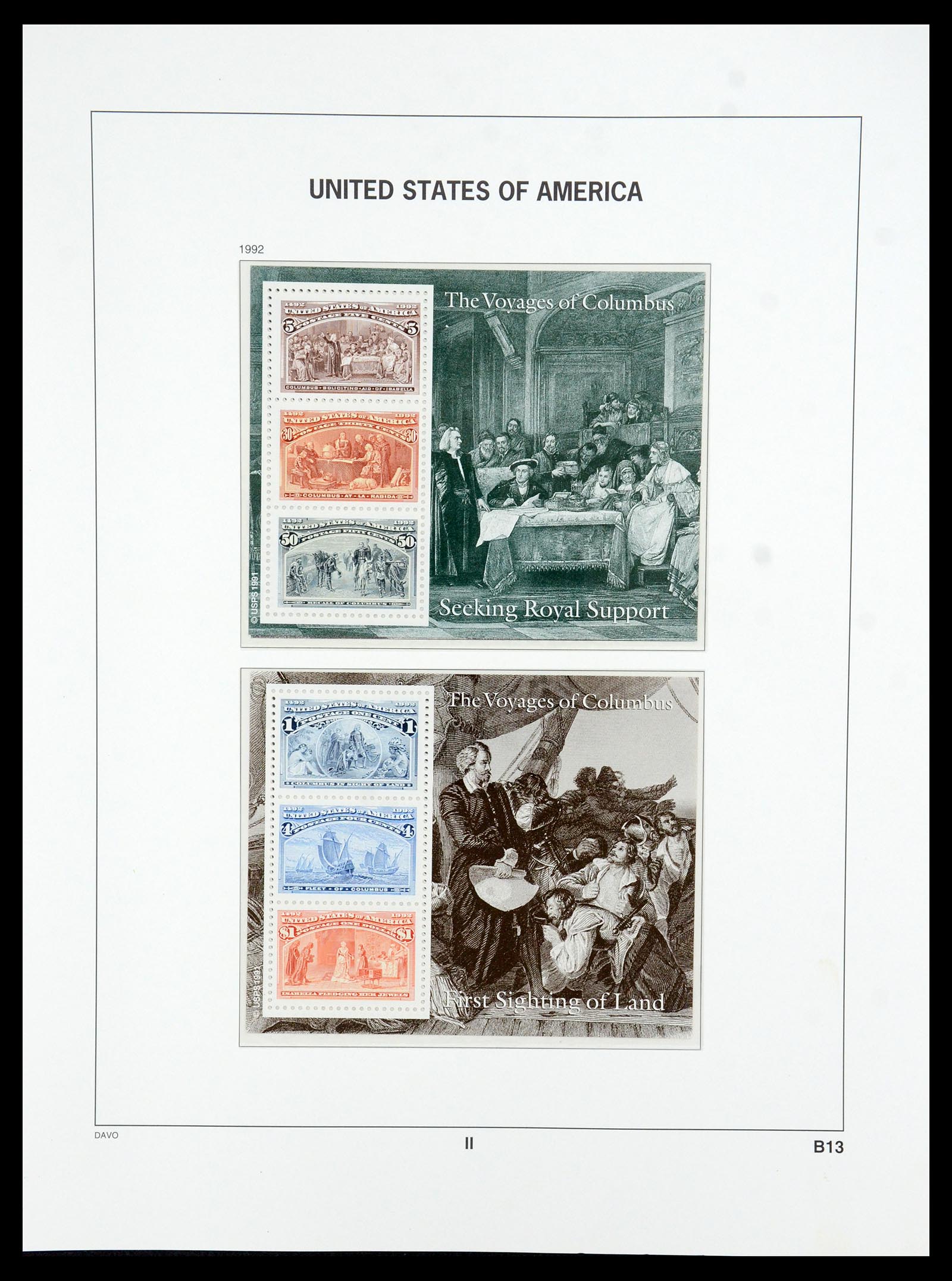 35732 217 - Stamp Collection 35732 USA 1970-2001.