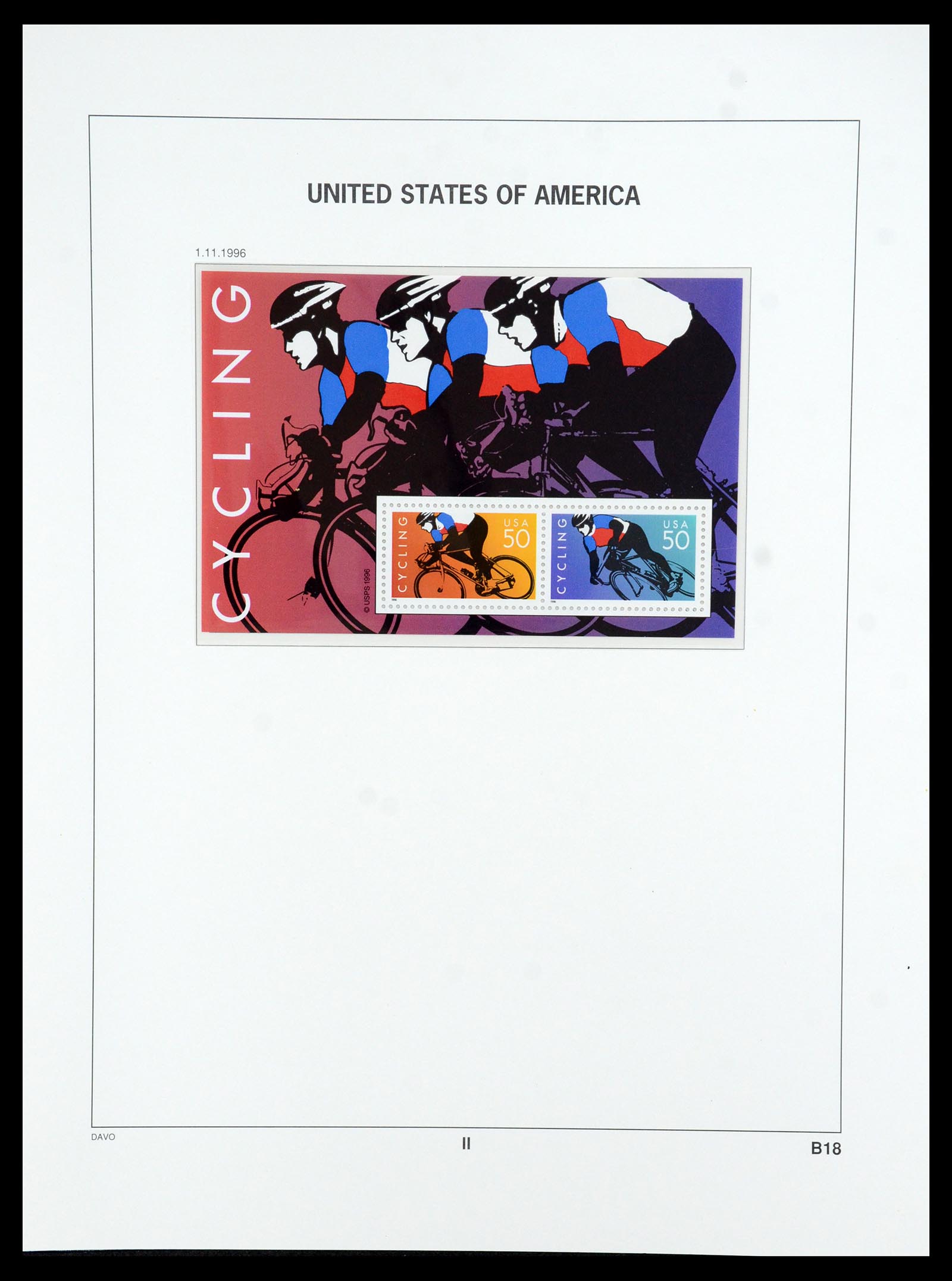 35732 222 - Postzegelverzameling 35732 USA 1970-2001.