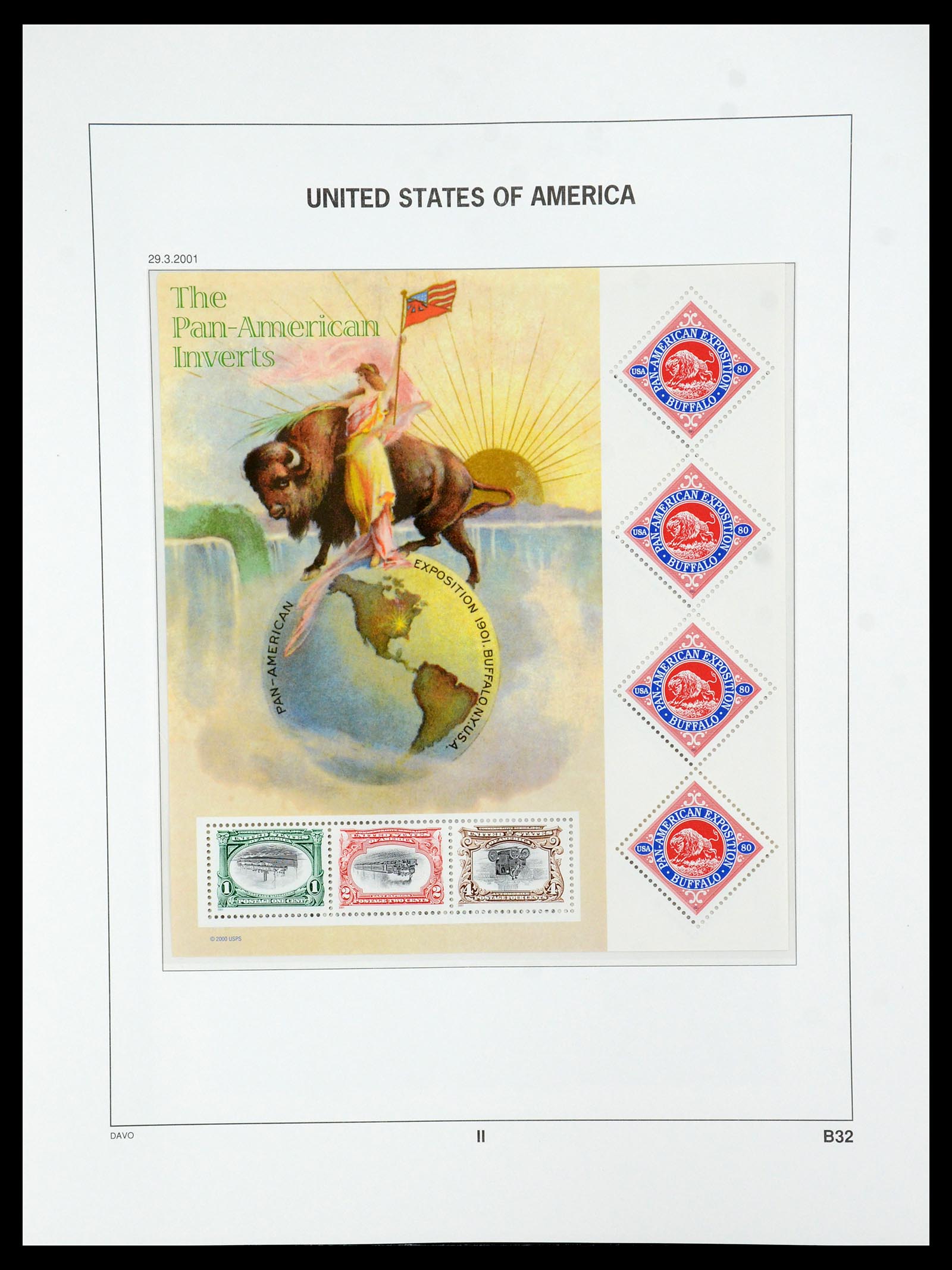 35732 237 - Stamp Collection 35732 USA 1970-2001.