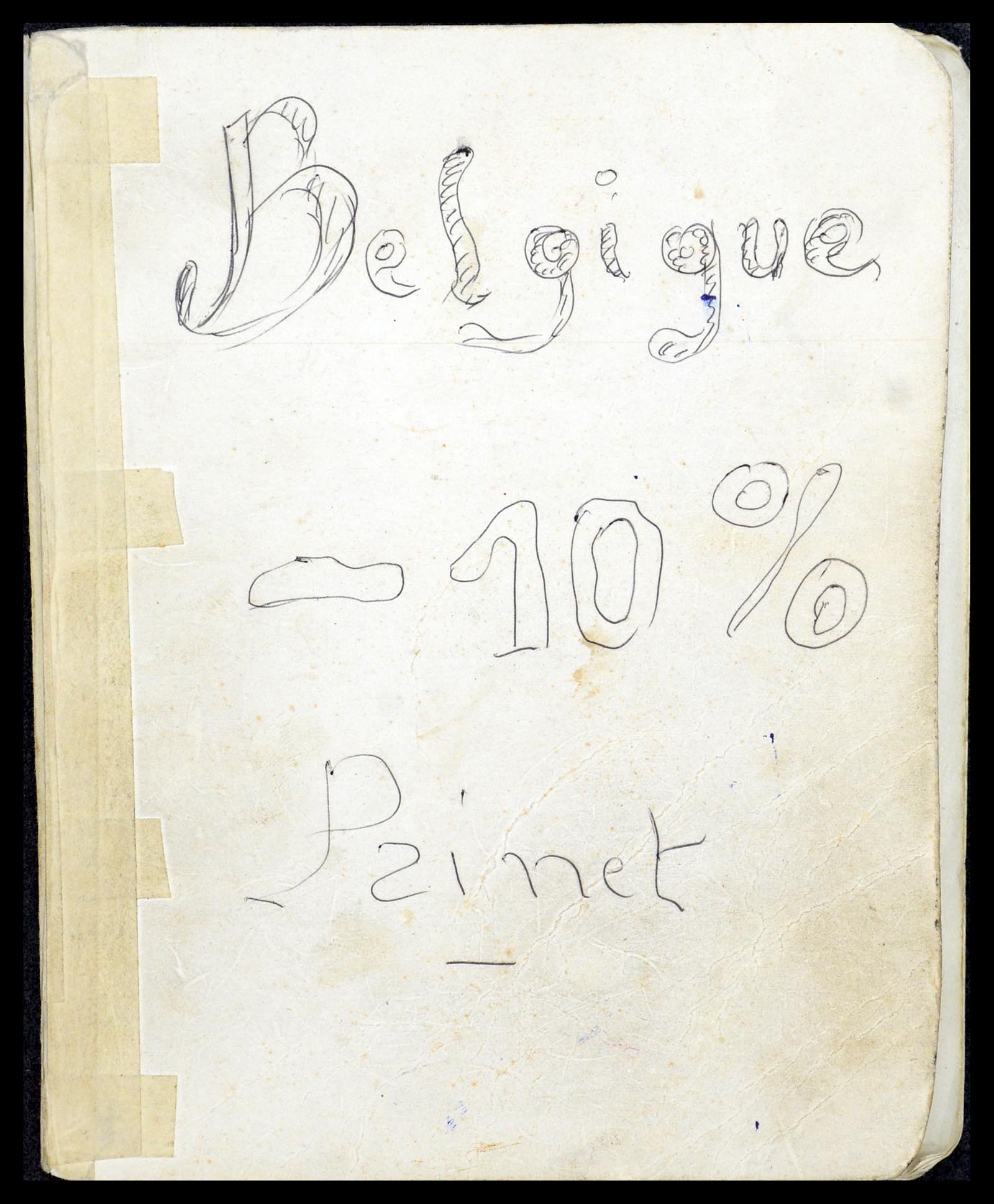 35733 195 - Stamp Collection 35733 Belgium 1946 -10% overprints.