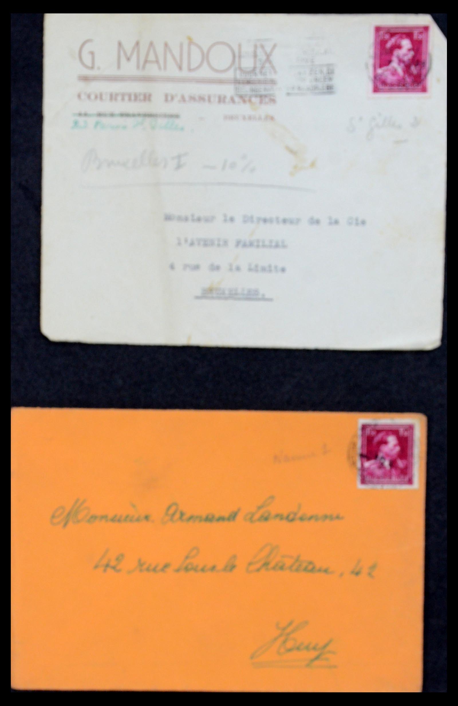 35733 212 - Stamp Collection 35733 Belgium 1946 -10% overprints.