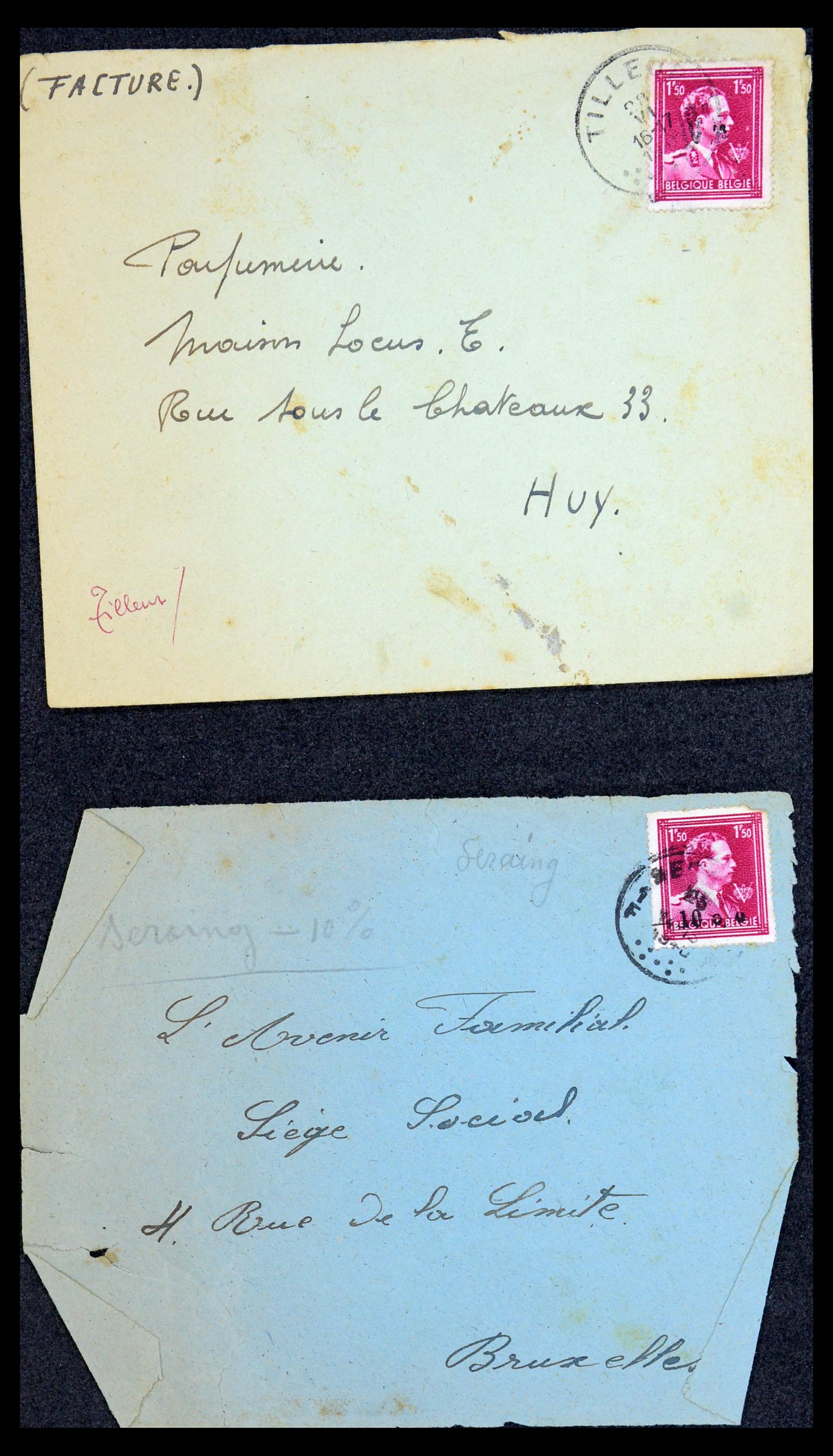 35733 225 - Stamp Collection 35733 Belgium 1946 -10% overprints.