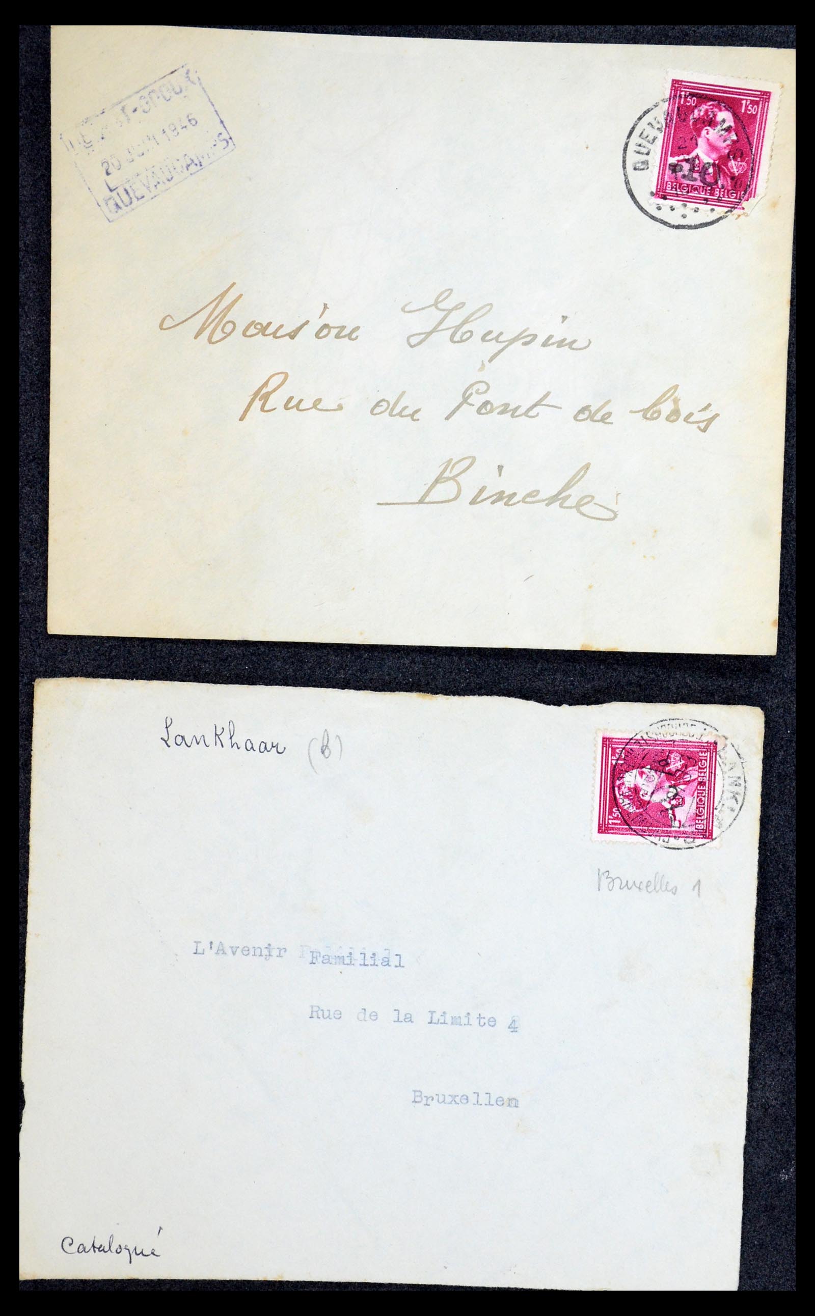 35733 227 - Stamp Collection 35733 Belgium 1946 -10% overprints.