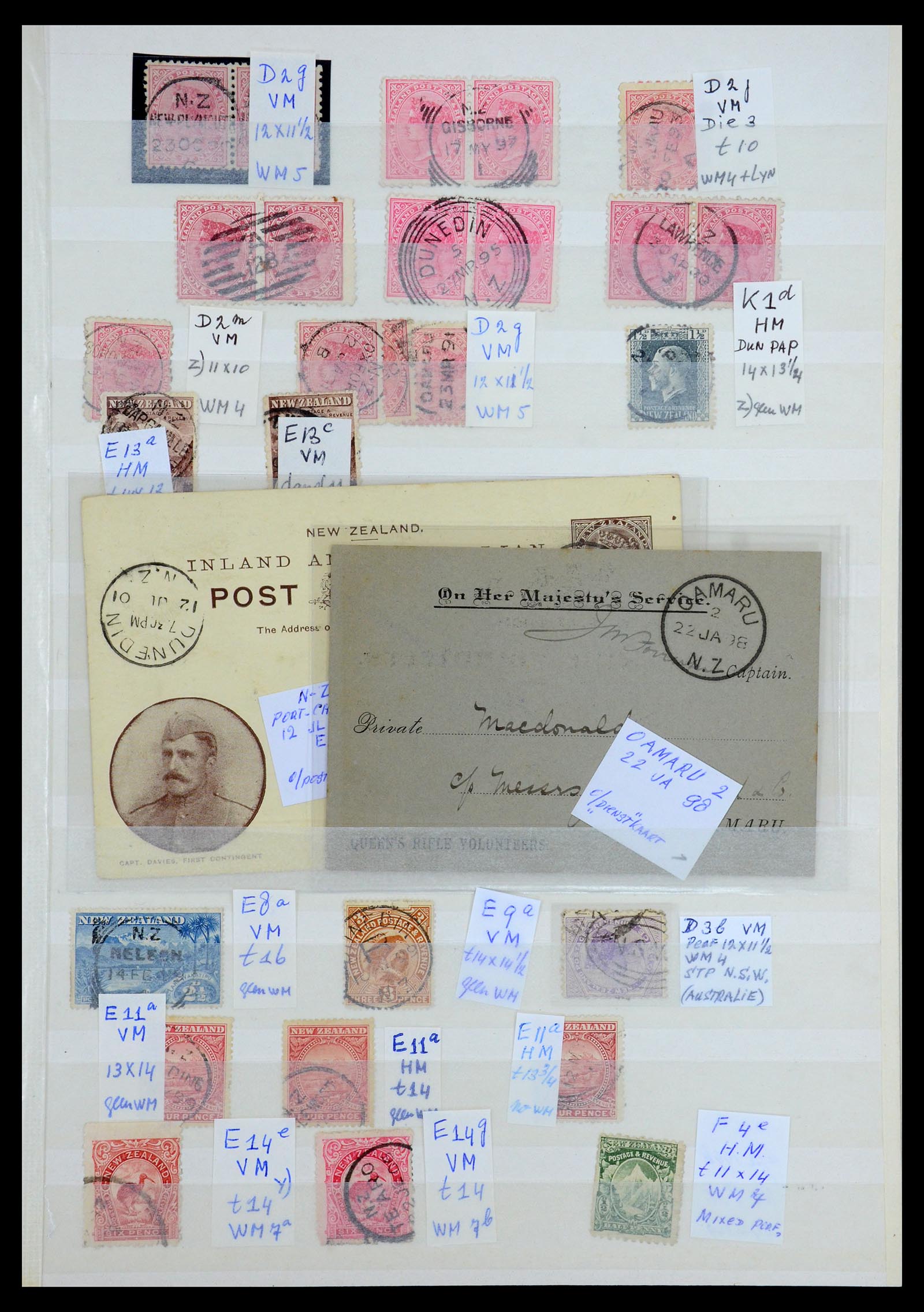 35735 001 - Postzegelverzameling 35735 Nieuw Zeeland 1856-2000.