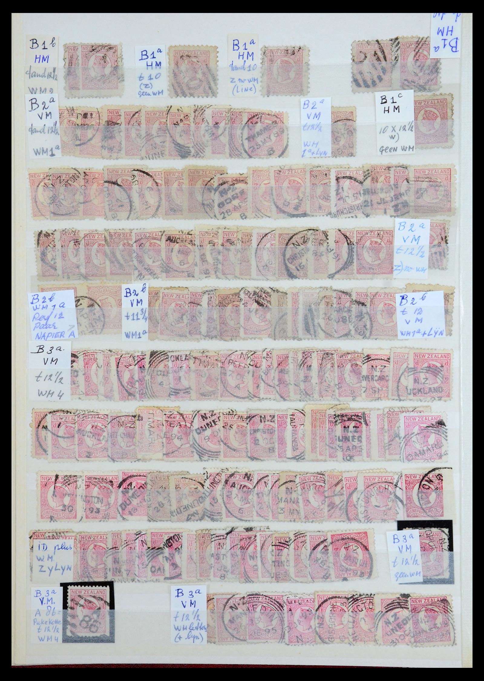 35735 002 - Postzegelverzameling 35735 Nieuw Zeeland 1856-2000.