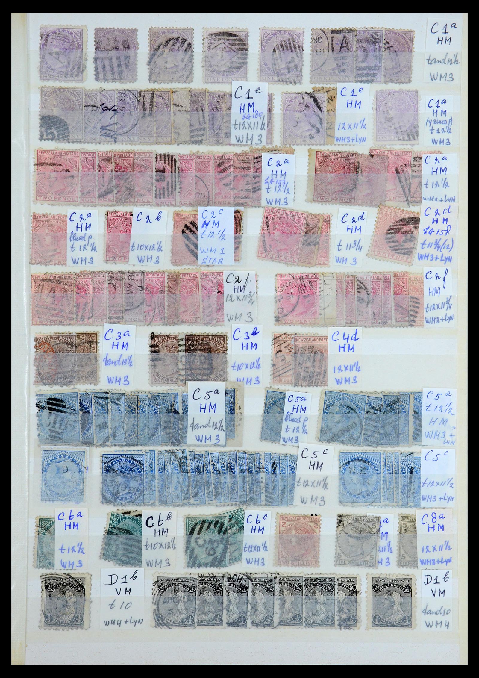 35735 003 - Postzegelverzameling 35735 Nieuw Zeeland 1856-2000.