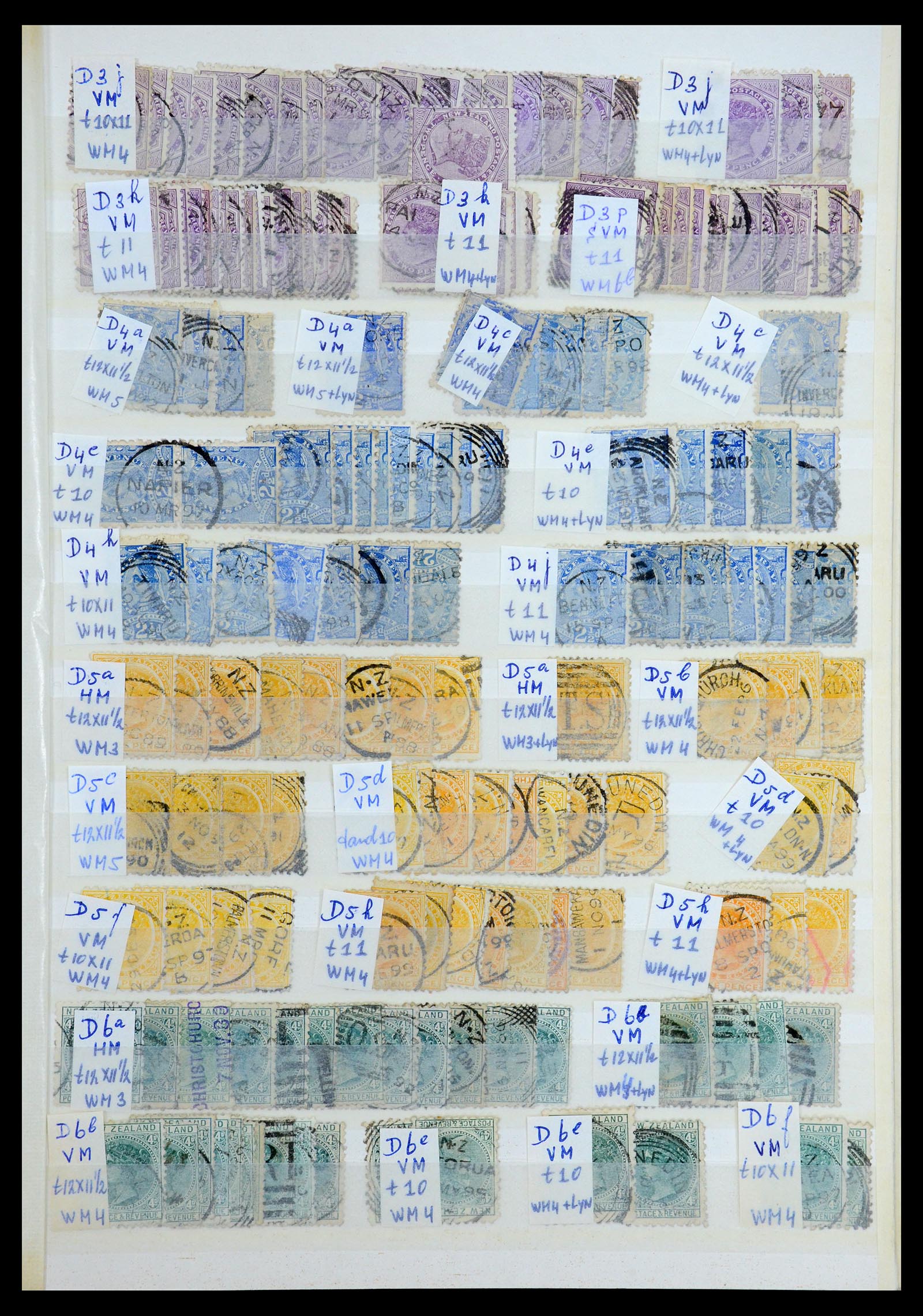 35735 005 - Postzegelverzameling 35735 Nieuw Zeeland 1856-2000.