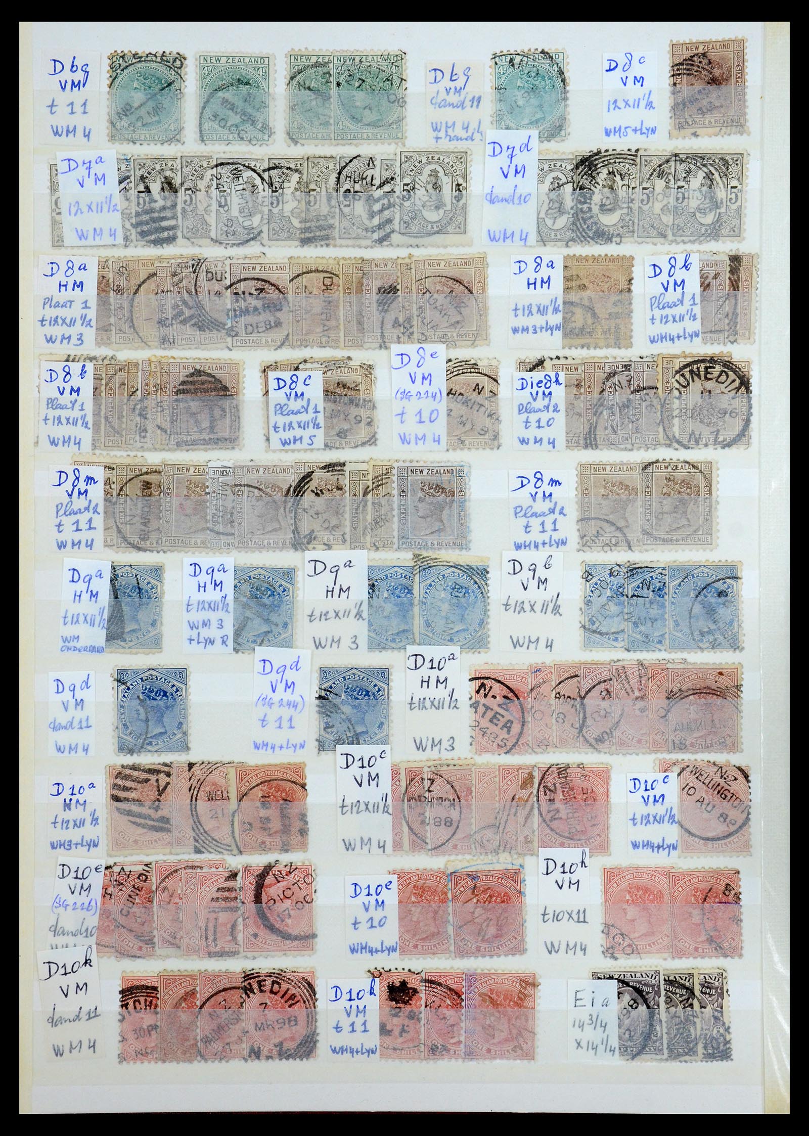 35735 006 - Postzegelverzameling 35735 Nieuw Zeeland 1856-2000.