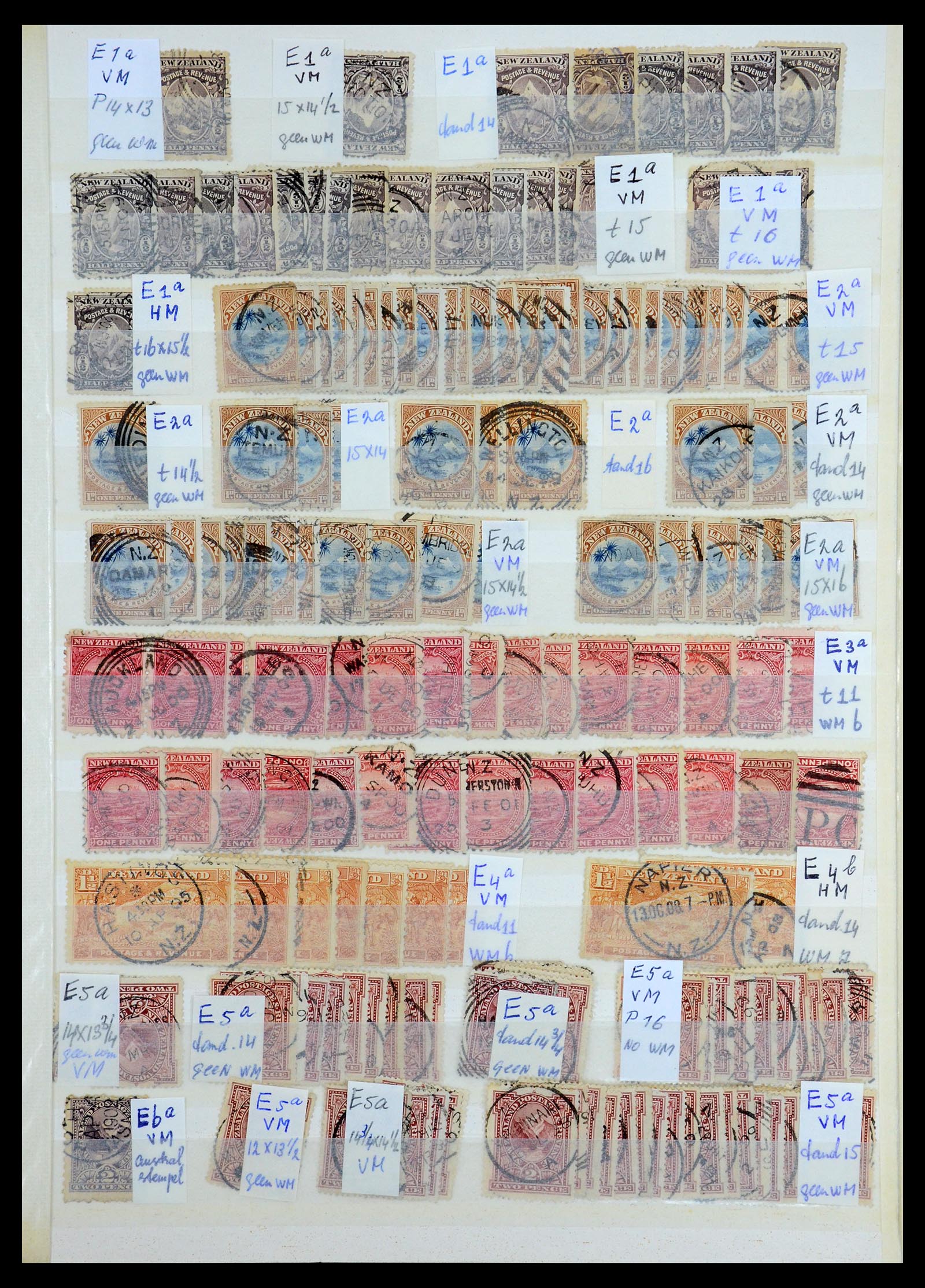 35735 007 - Postzegelverzameling 35735 Nieuw Zeeland 1856-2000.