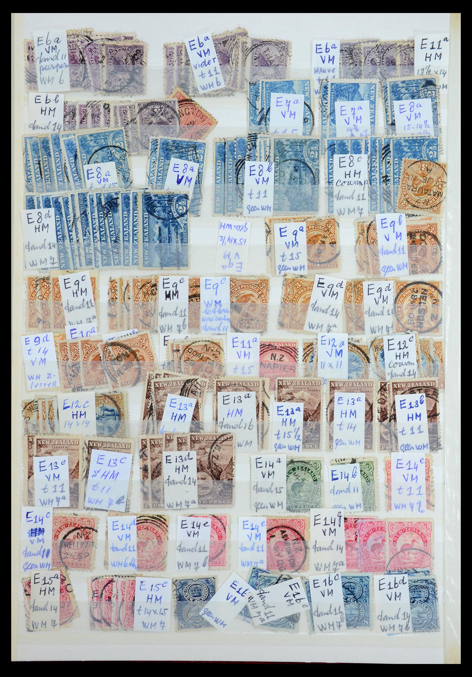35735 008 - Postzegelverzameling 35735 Nieuw Zeeland 1856-2000.