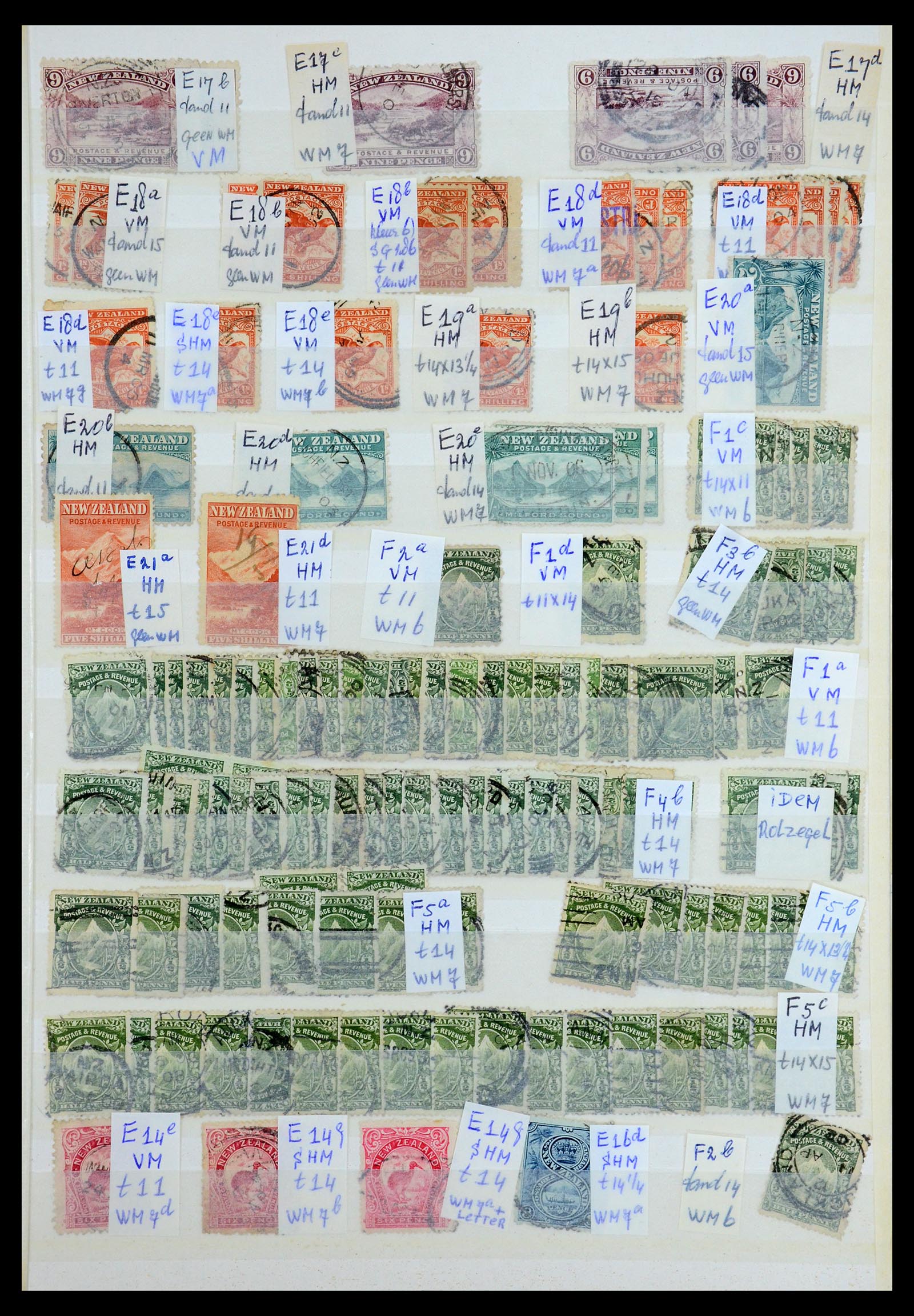 35735 009 - Postzegelverzameling 35735 Nieuw Zeeland 1856-2000.