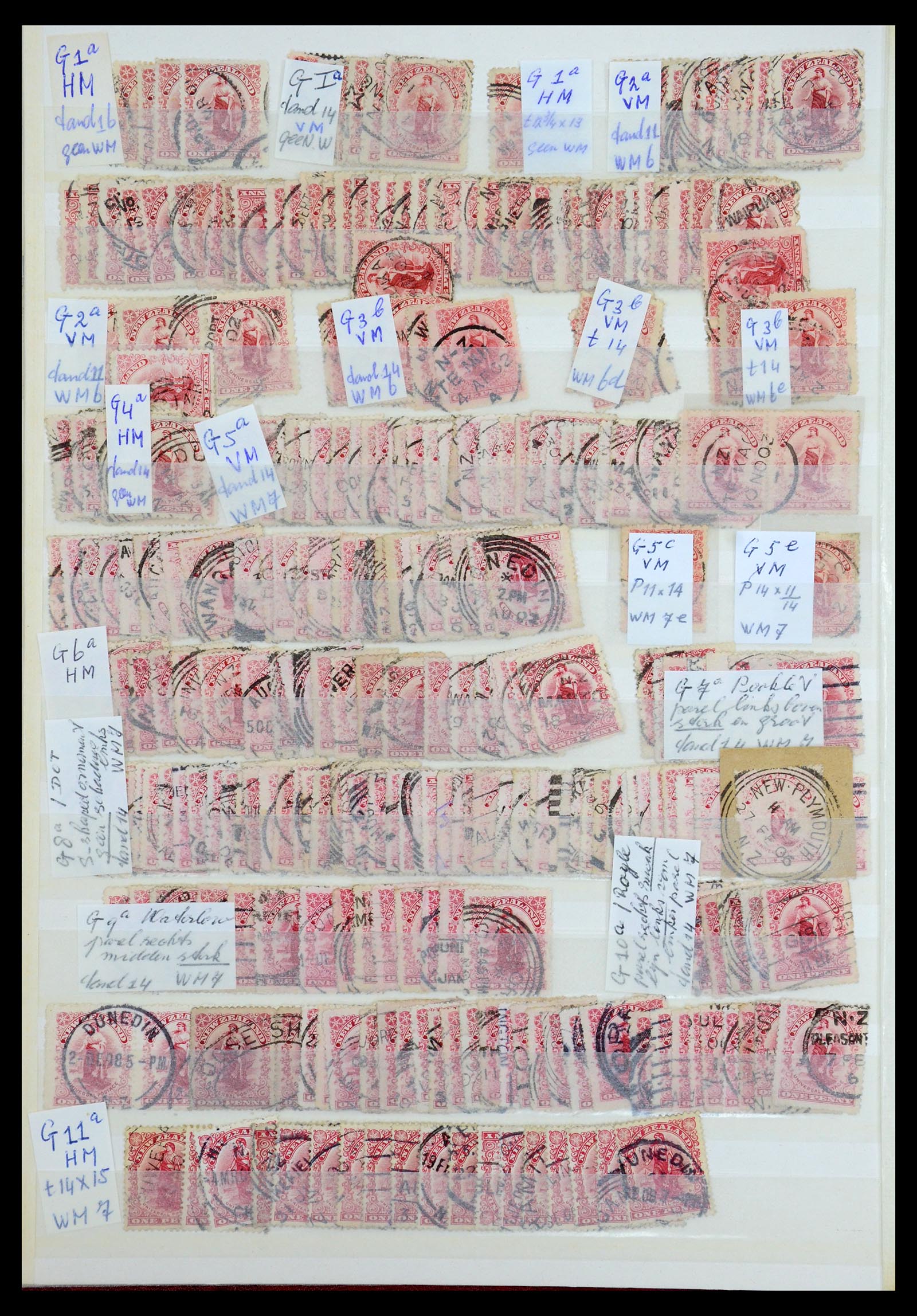 35735 010 - Postzegelverzameling 35735 Nieuw Zeeland 1856-2000.