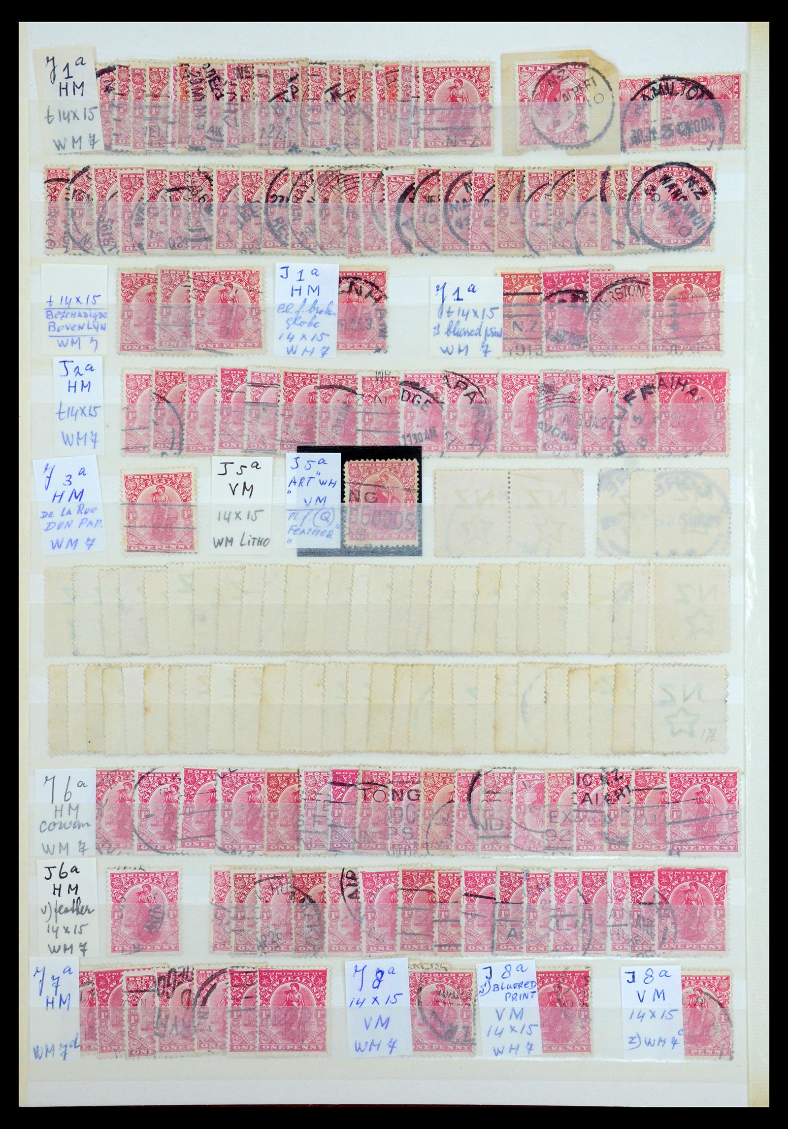 35735 012 - Postzegelverzameling 35735 Nieuw Zeeland 1856-2000.