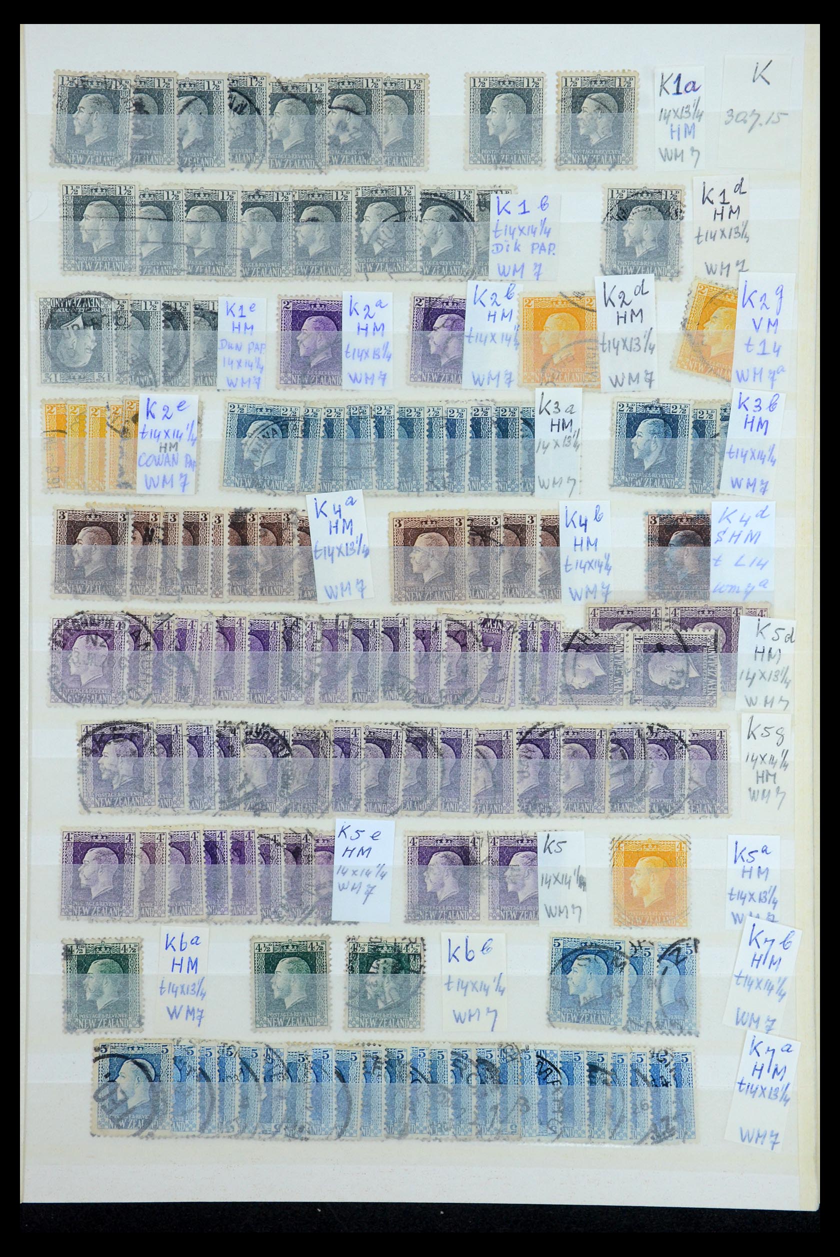 35735 013 - Postzegelverzameling 35735 Nieuw Zeeland 1856-2000.