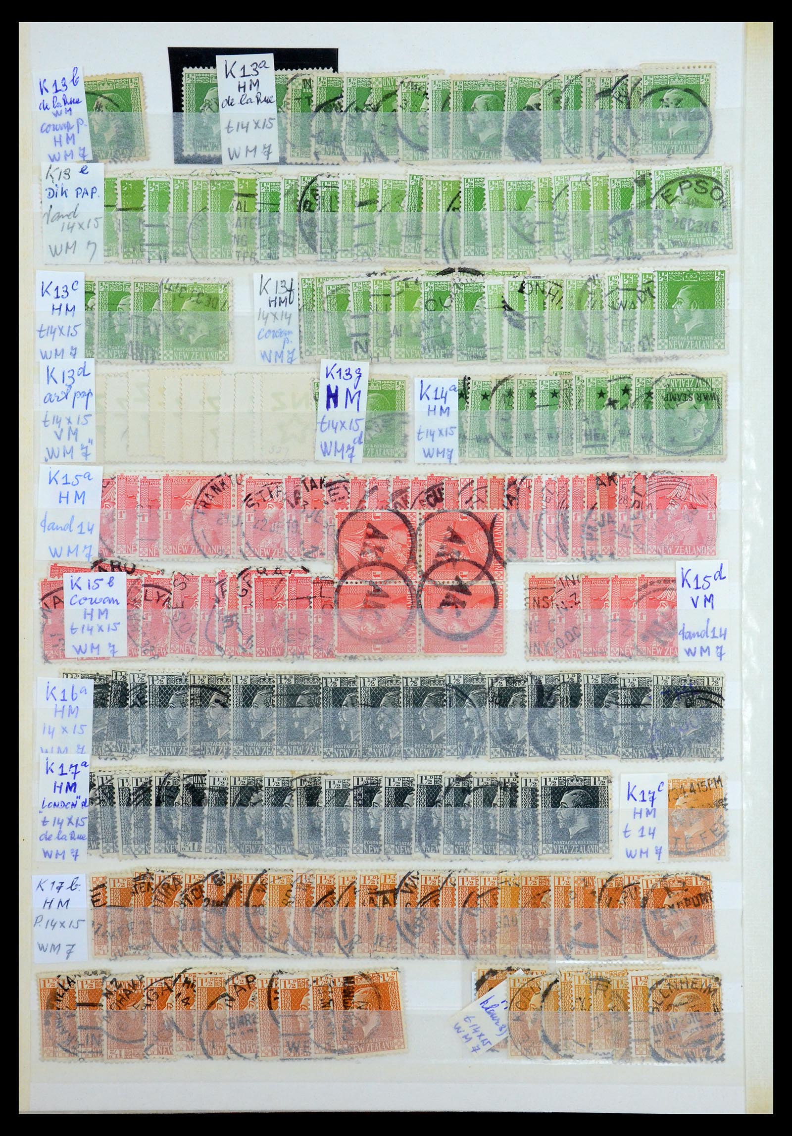 35735 016 - Postzegelverzameling 35735 Nieuw Zeeland 1856-2000.