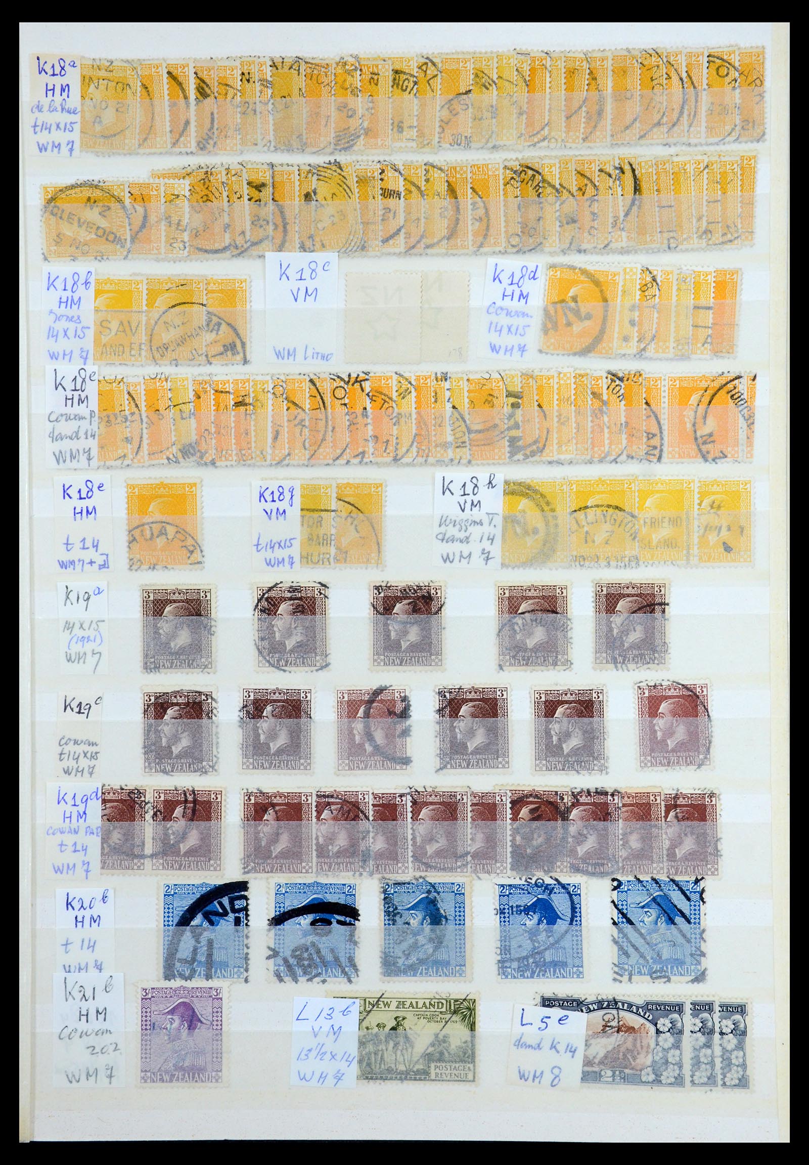 35735 017 - Postzegelverzameling 35735 Nieuw Zeeland 1856-2000.