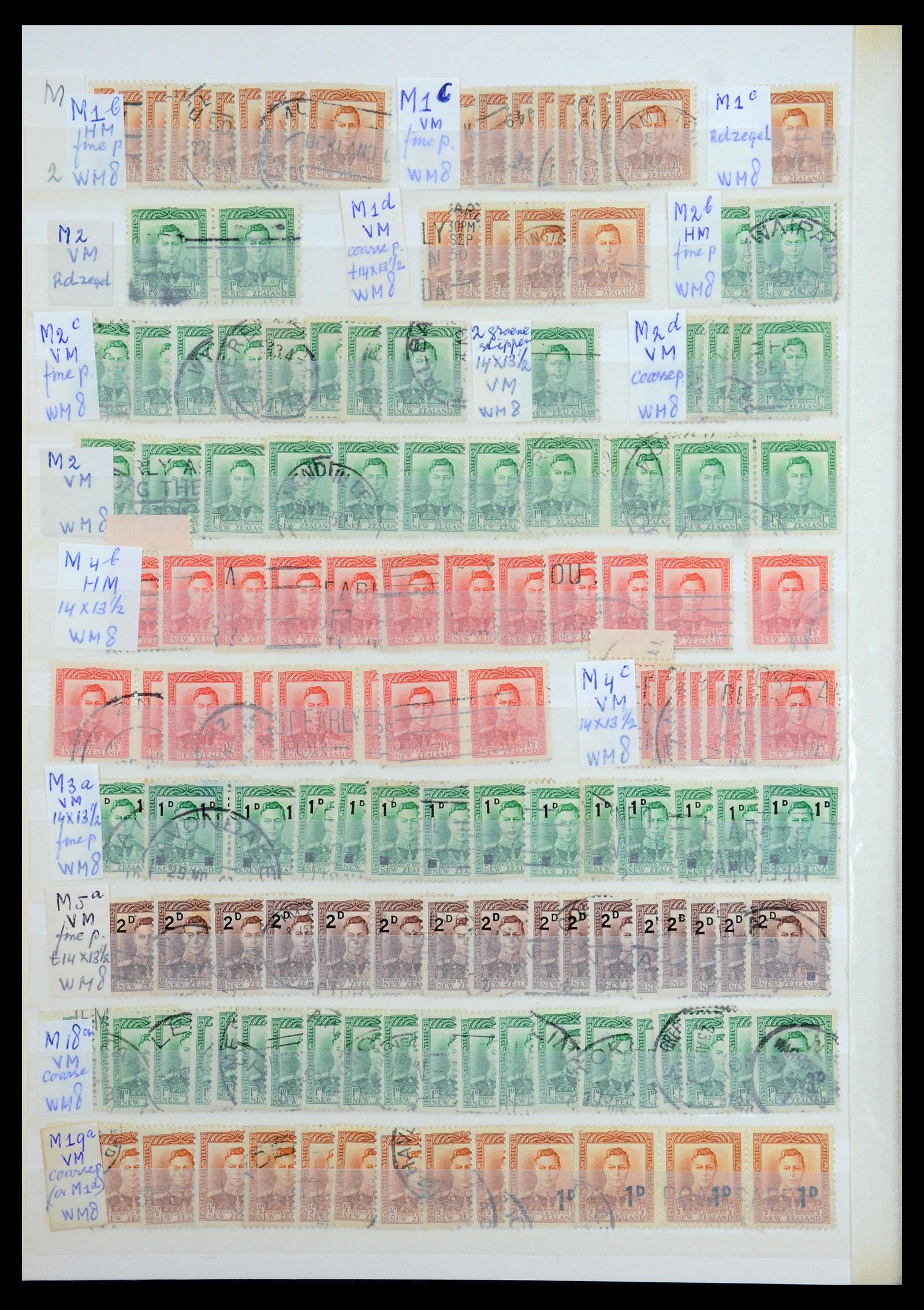 35735 022 - Postzegelverzameling 35735 Nieuw Zeeland 1856-2000.