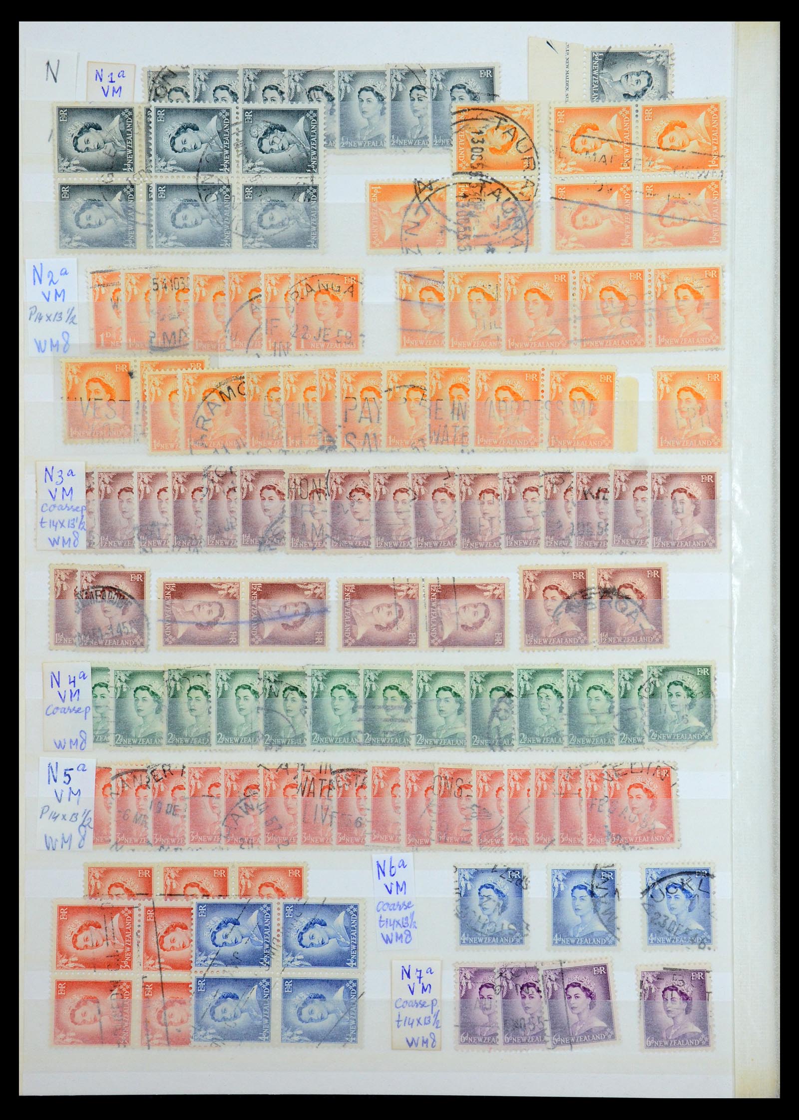 35735 024 - Postzegelverzameling 35735 Nieuw Zeeland 1856-2000.