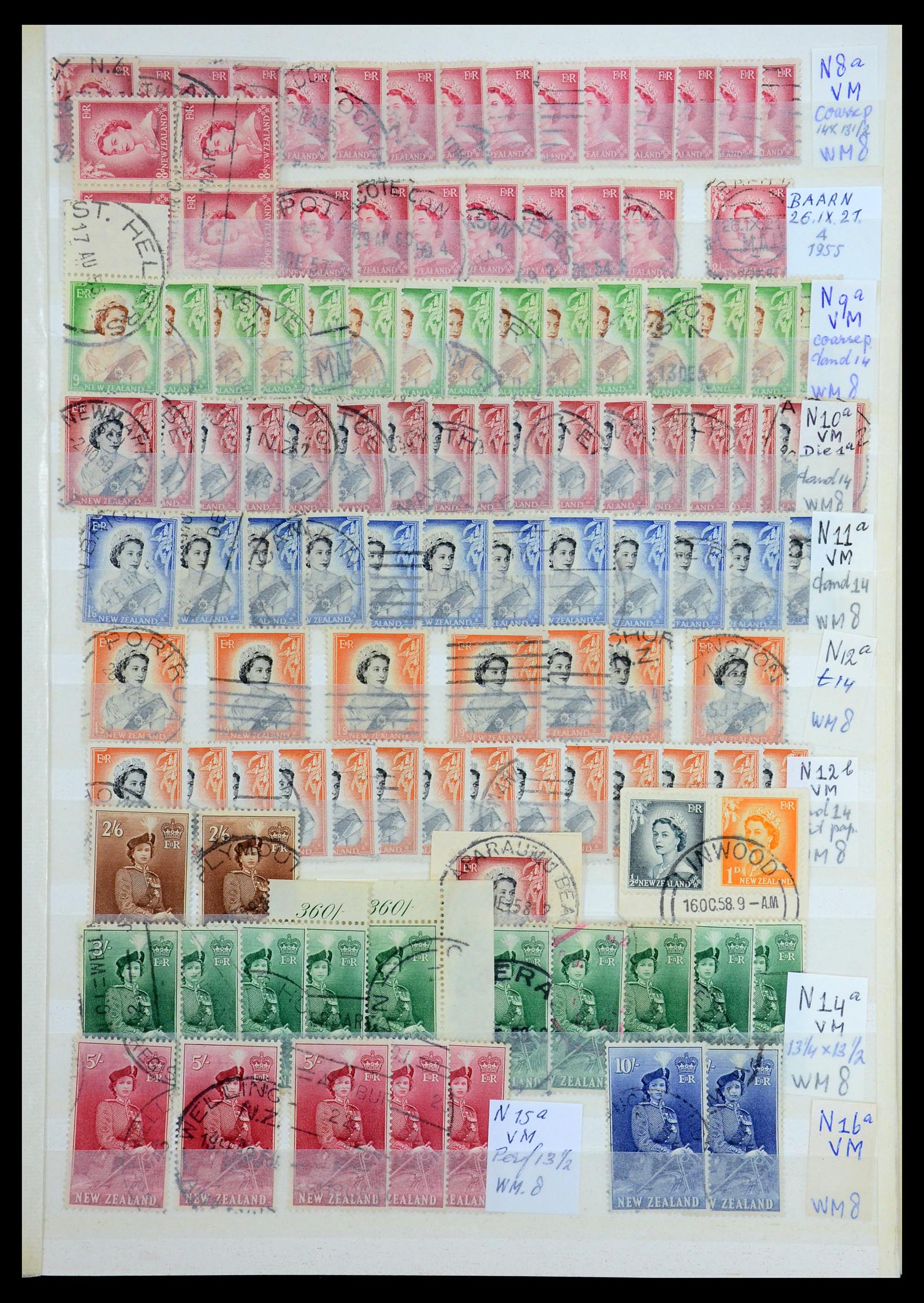 35735 025 - Postzegelverzameling 35735 Nieuw Zeeland 1856-2000.