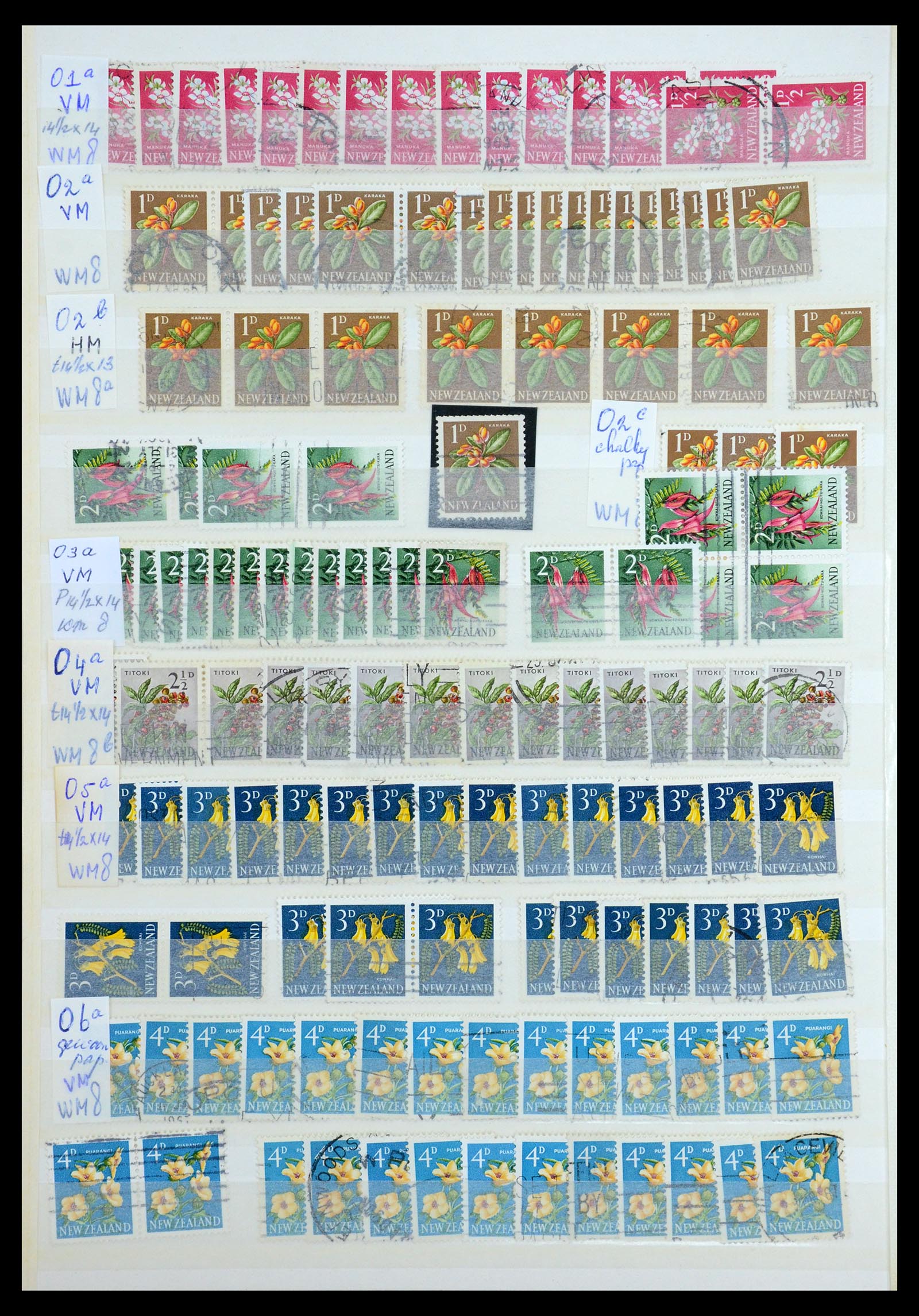35735 028 - Postzegelverzameling 35735 Nieuw Zeeland 1856-2000.