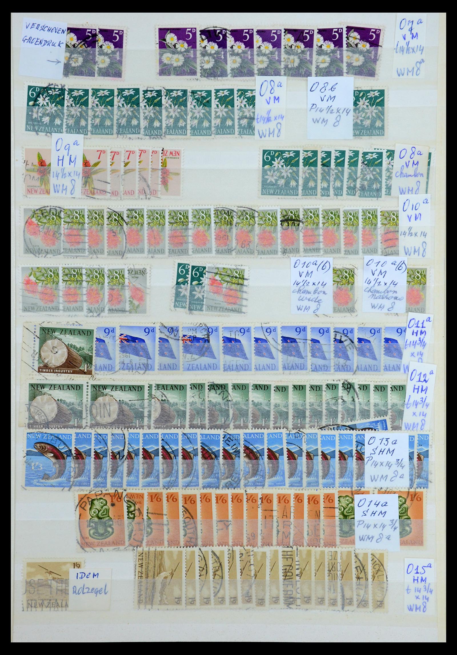 35735 029 - Postzegelverzameling 35735 Nieuw Zeeland 1856-2000.